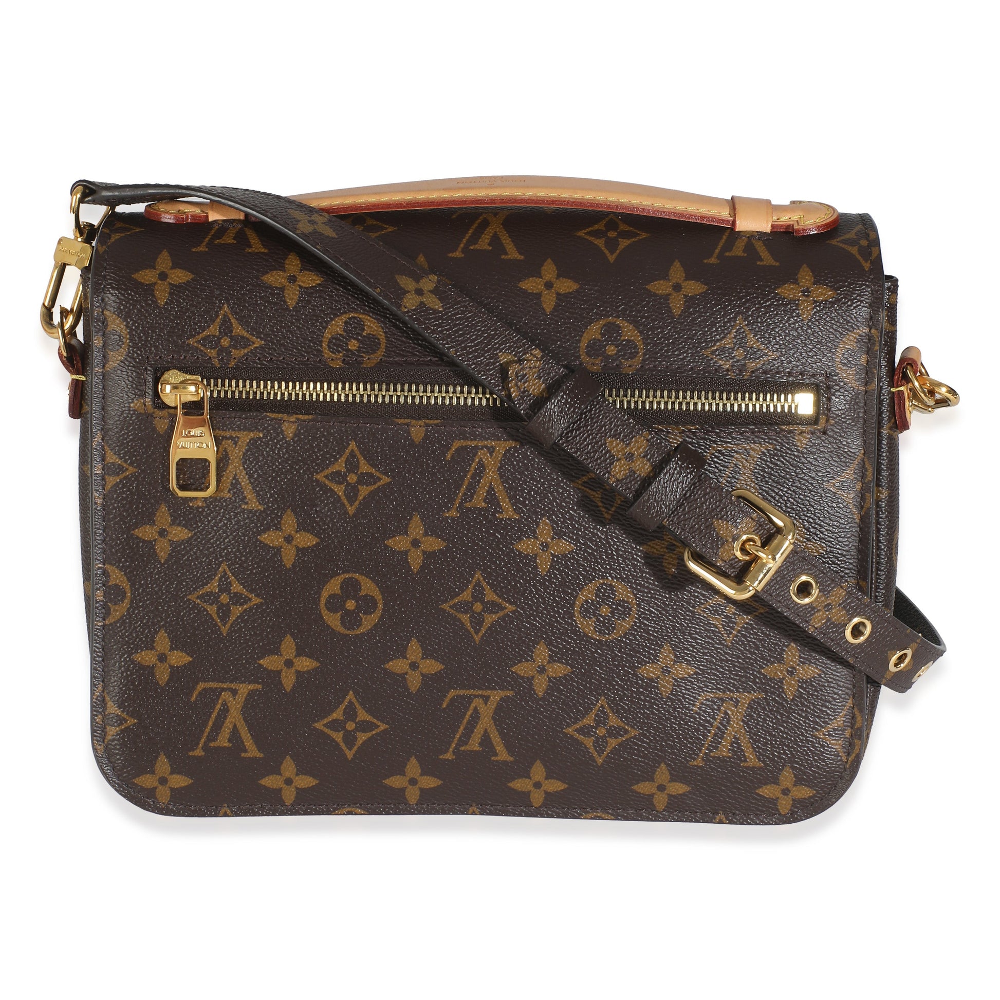 Louis Vuitton Pochette Metis Monogram Canvas Clutch Bag 4