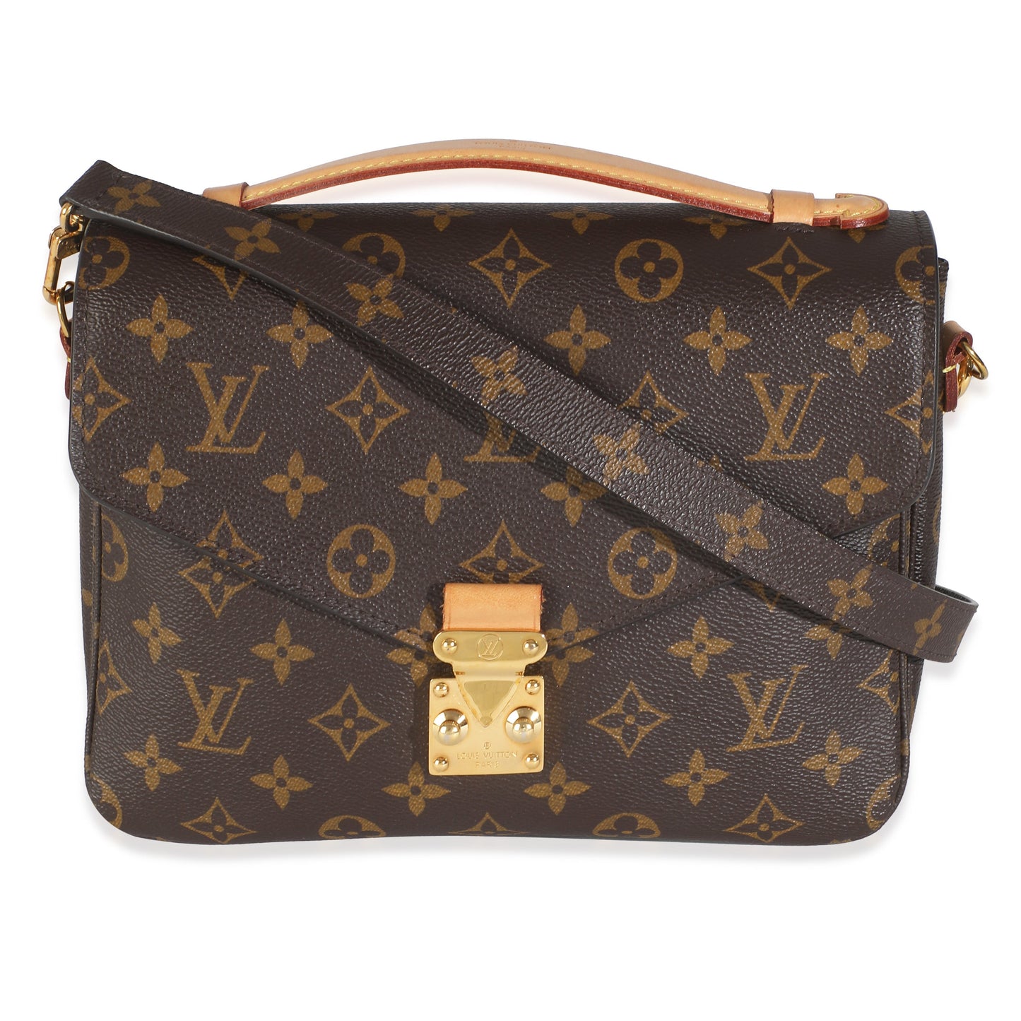 Louis Vuitton Pochette Metis Monogram Canvas Clutch Bag 4