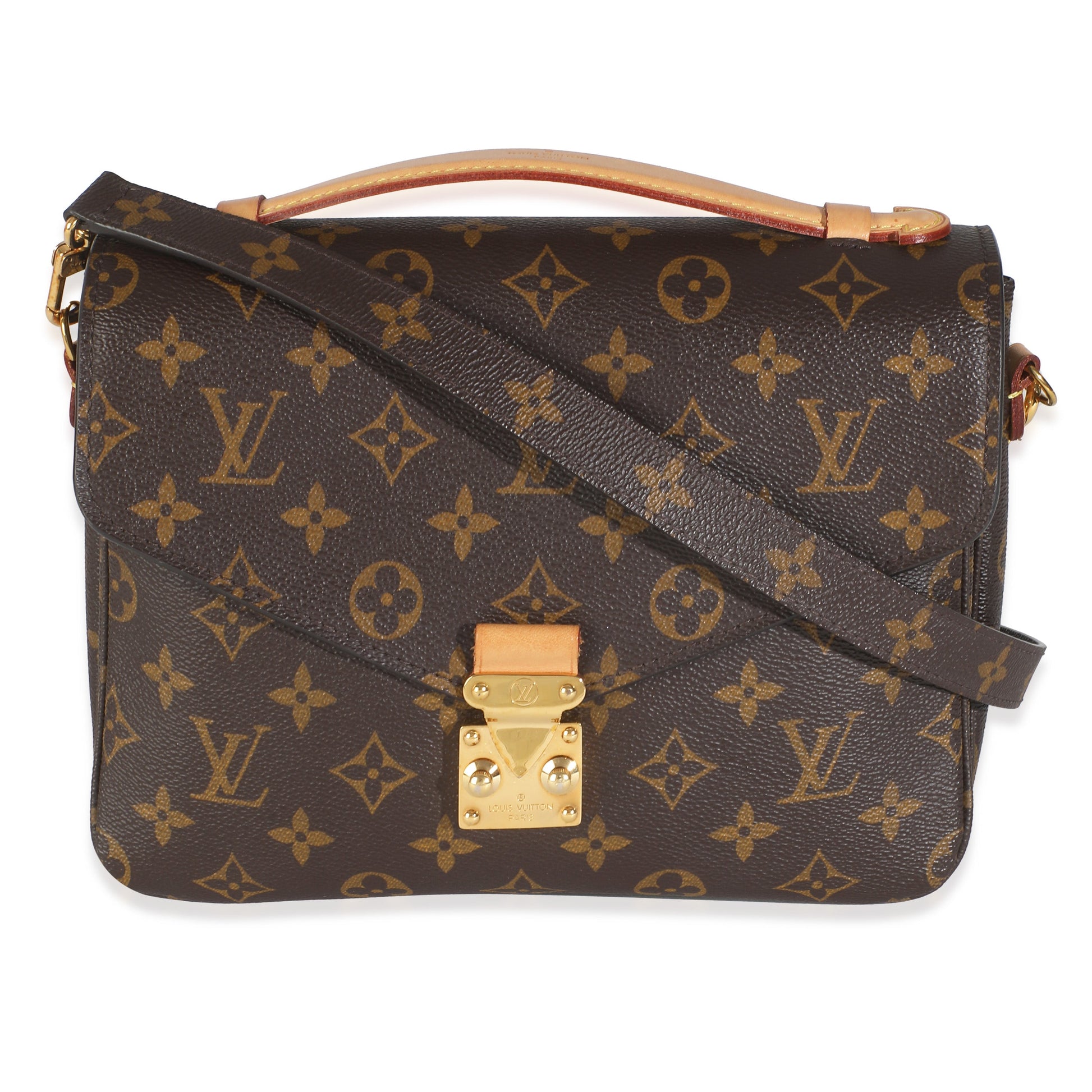 Louis Vuitton Pochette Metis Monogram Canvas Clutch Bag 4