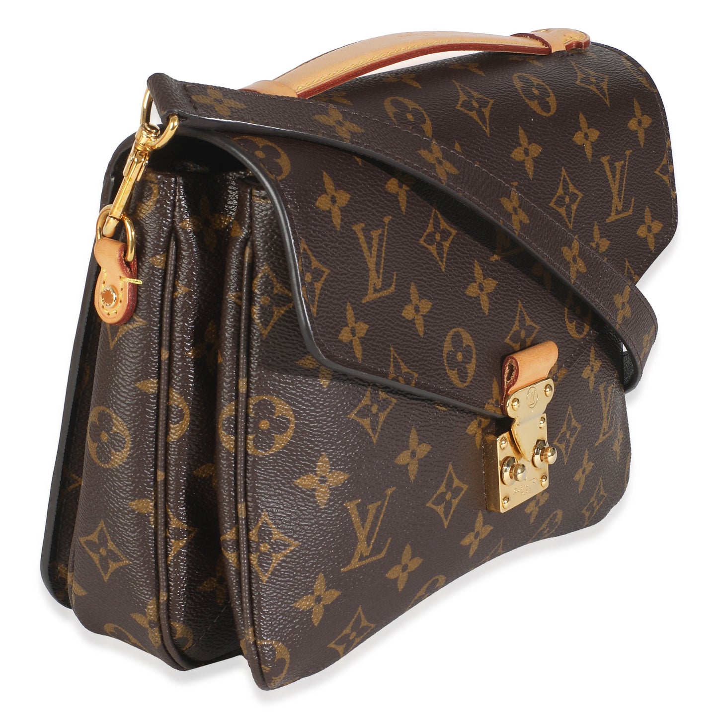 Louis Vuitton Pochette Metis Monogram Canvas Clutch Bag 4