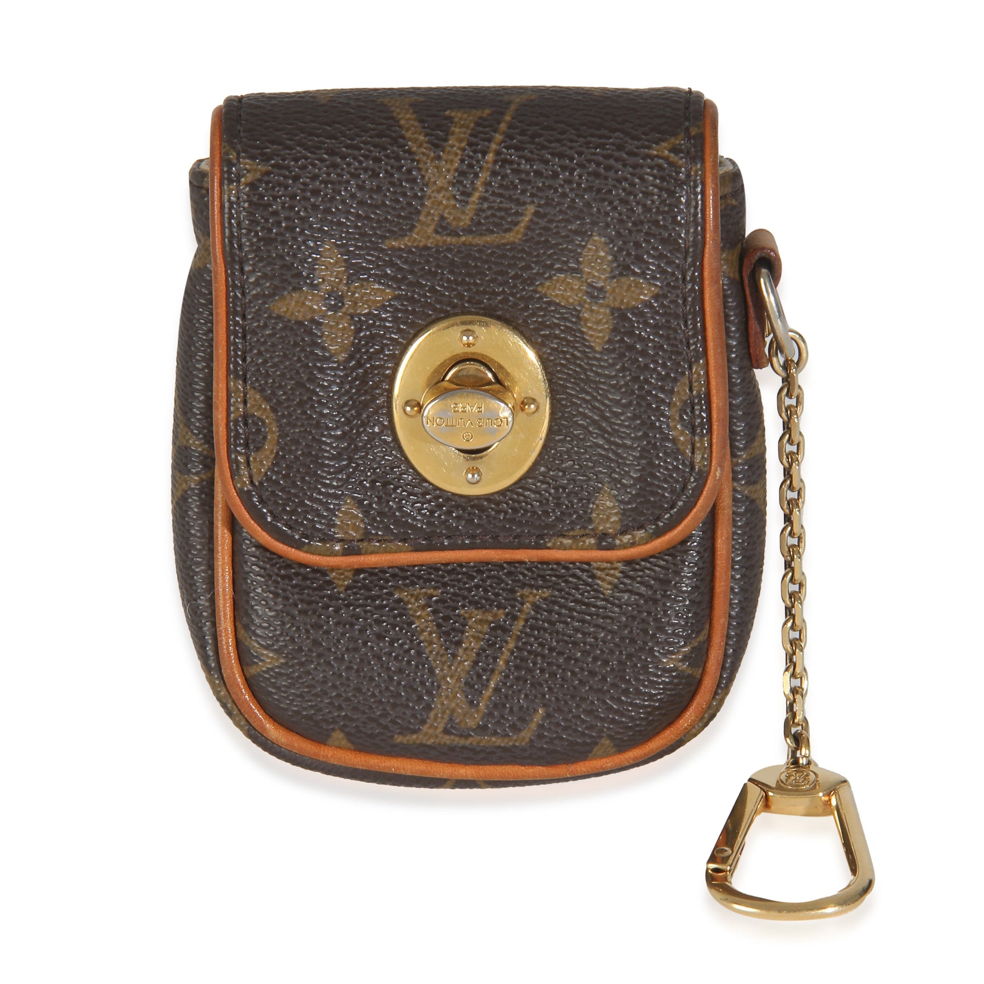 Louis Vuitton Tulum Pochette Monogram Canvas Clutch Bag