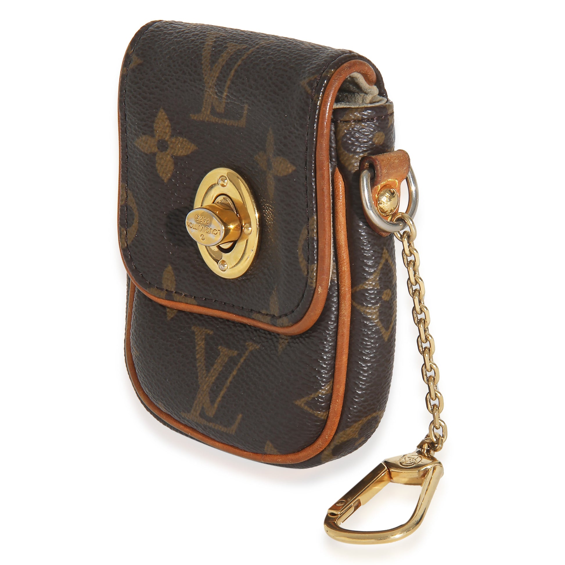 Louis Vuitton Tulum Pochette Monogram Canvas Clutch Bag
