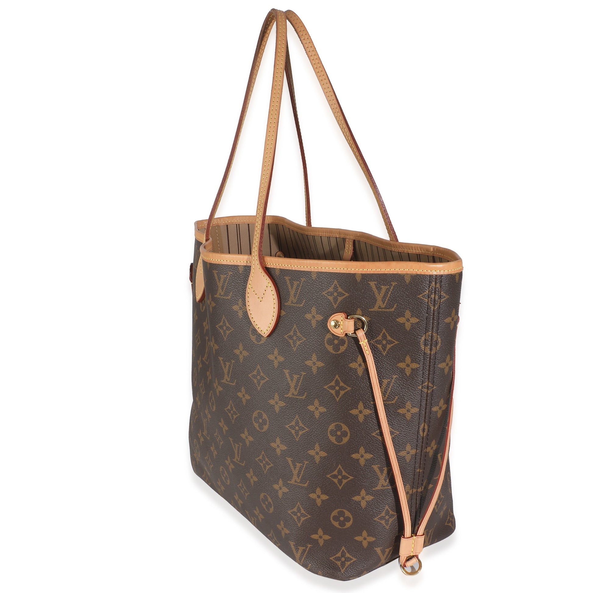 Louis Vuitton Neverfull MM Monogram Canvas Tote Bag 6