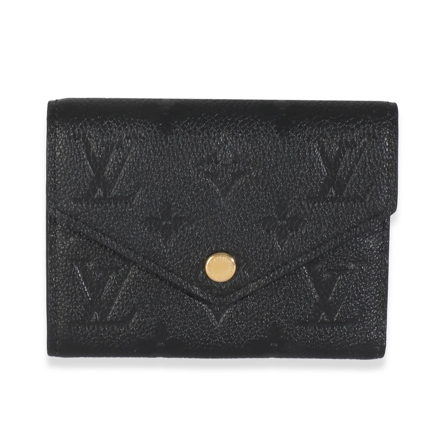 Louis Vuitton Empreinte Victorine Monogram Black Wallet Case