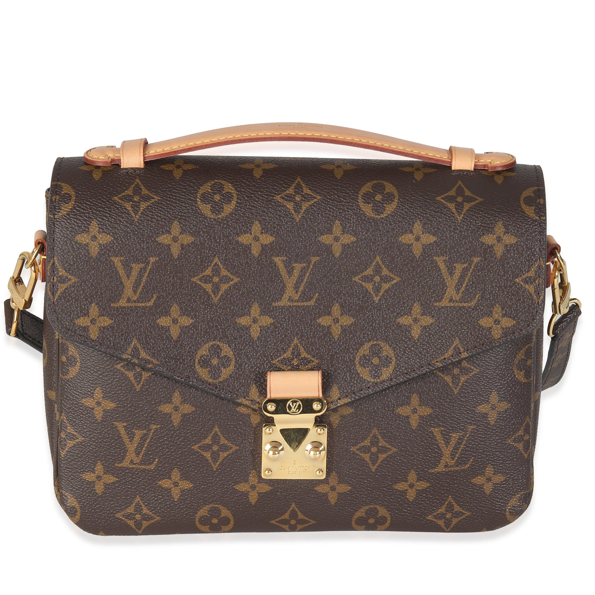 Louis Vuitton Pochette Metis Monogram Canvas Clutch Bag 3