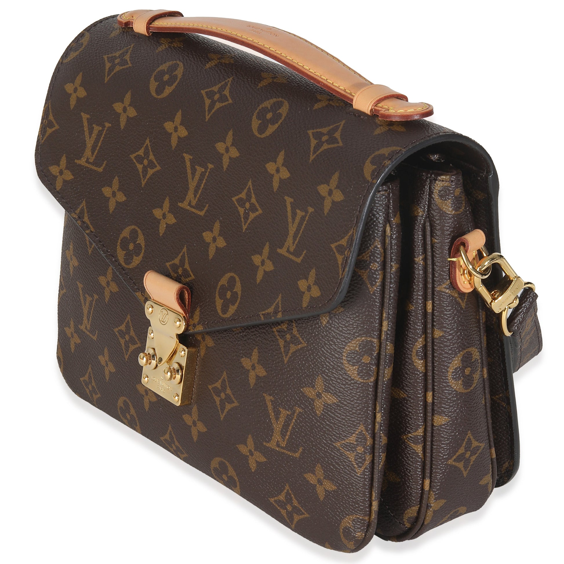 Louis Vuitton Pochette Metis Monogram Canvas Clutch Bag 3