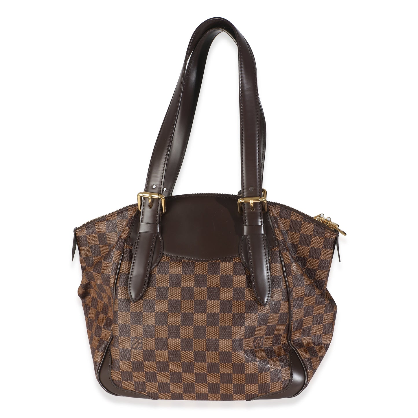Louis Vuitton Damier Ebene Verona MM Canvas Handbag