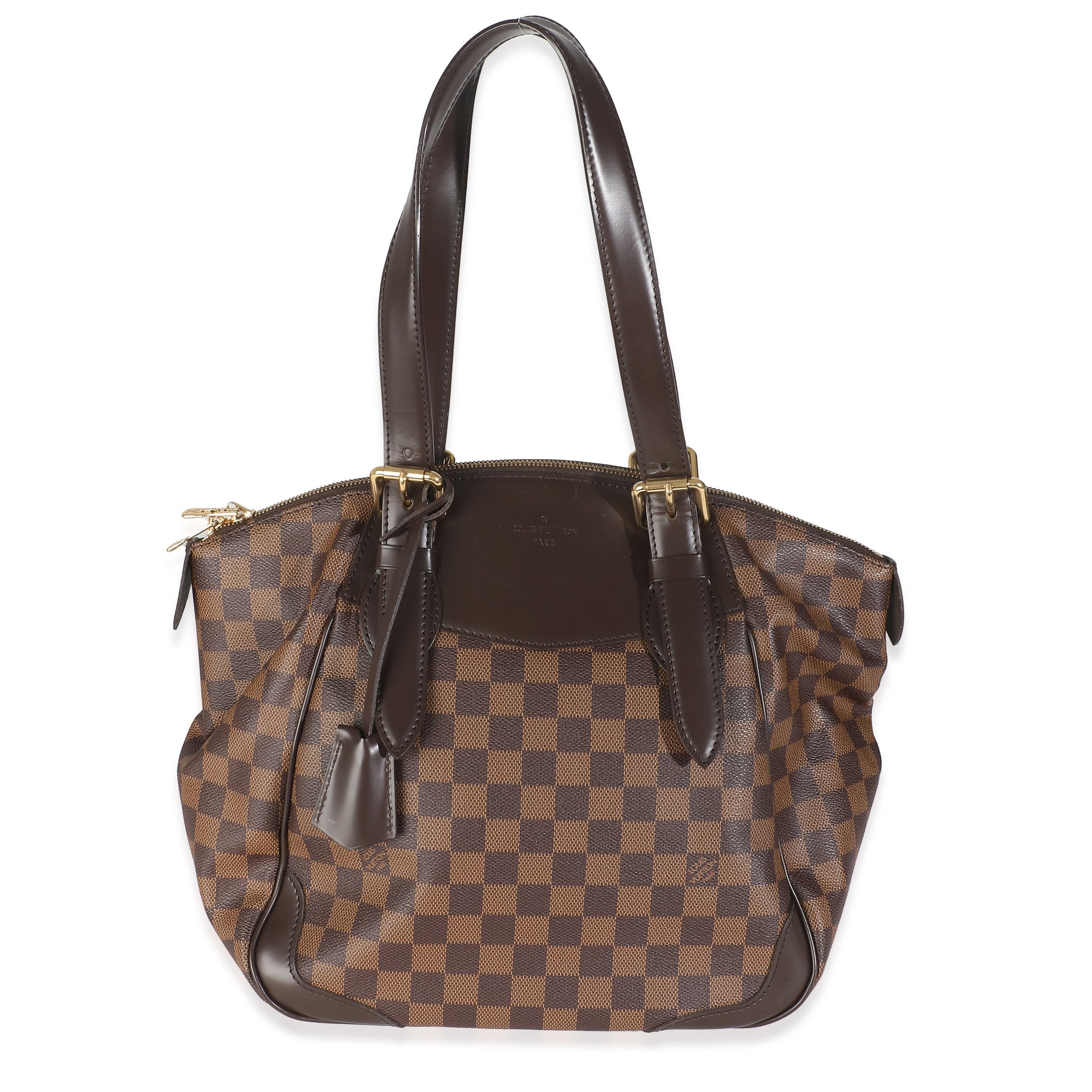 Louis Vuitton Damier Ebene Verona MM Canvas Handbag
