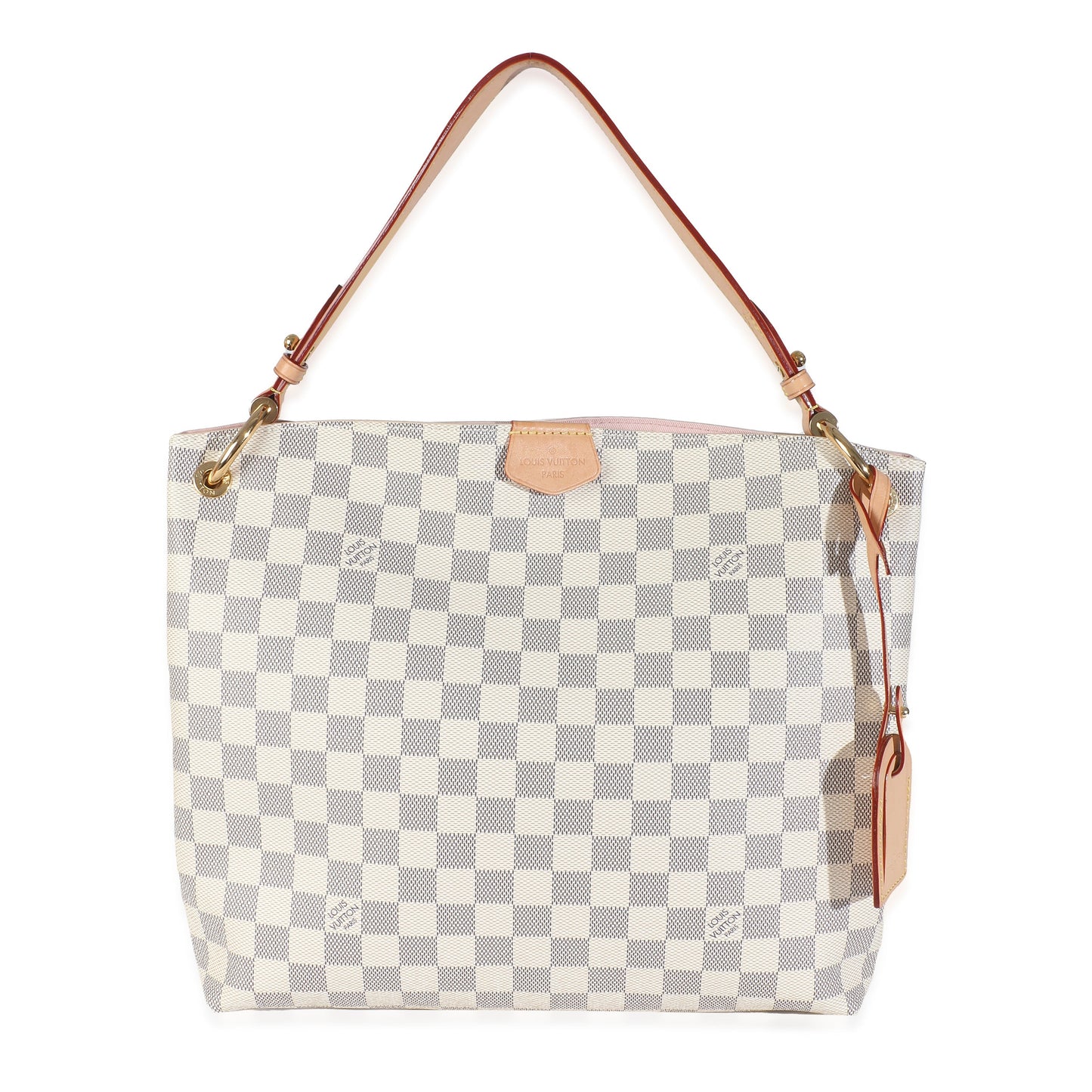Louis Vuitton Damier Azur Graceful PM Canvas Handbag