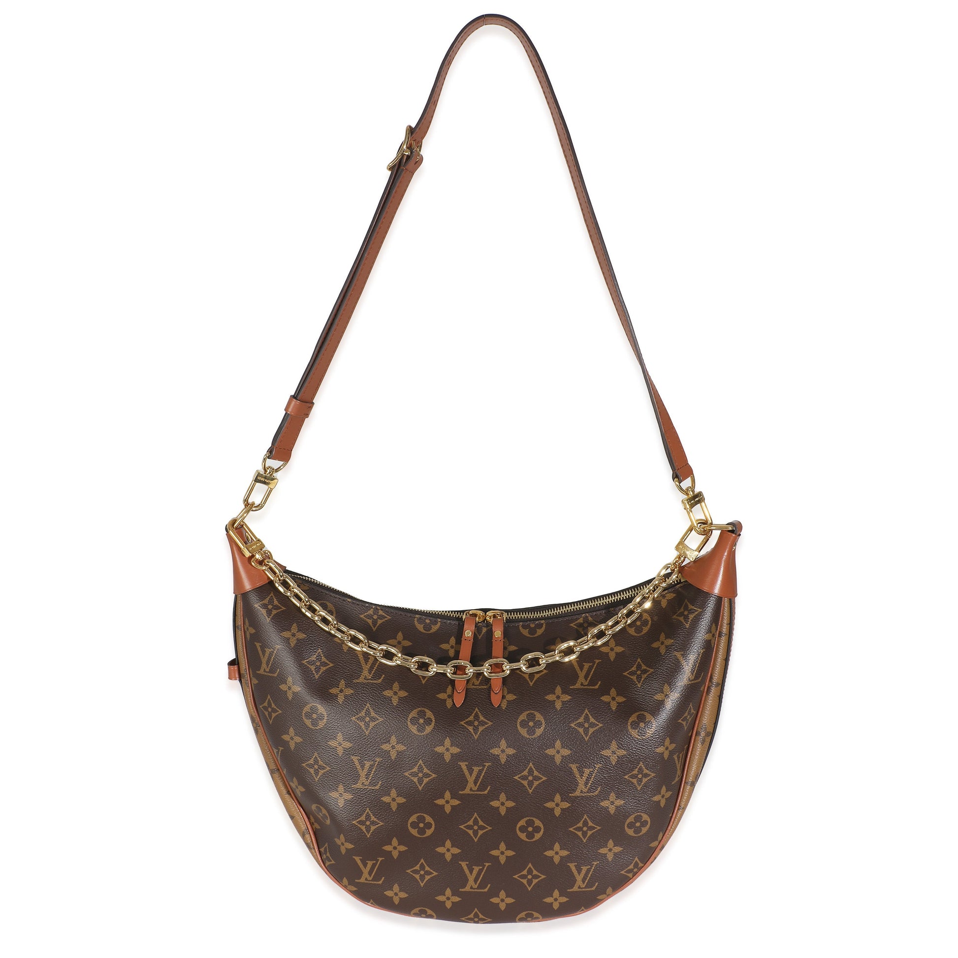 Louis Vuitton Reverse Loop Monogram Canvas Shoulder Bag