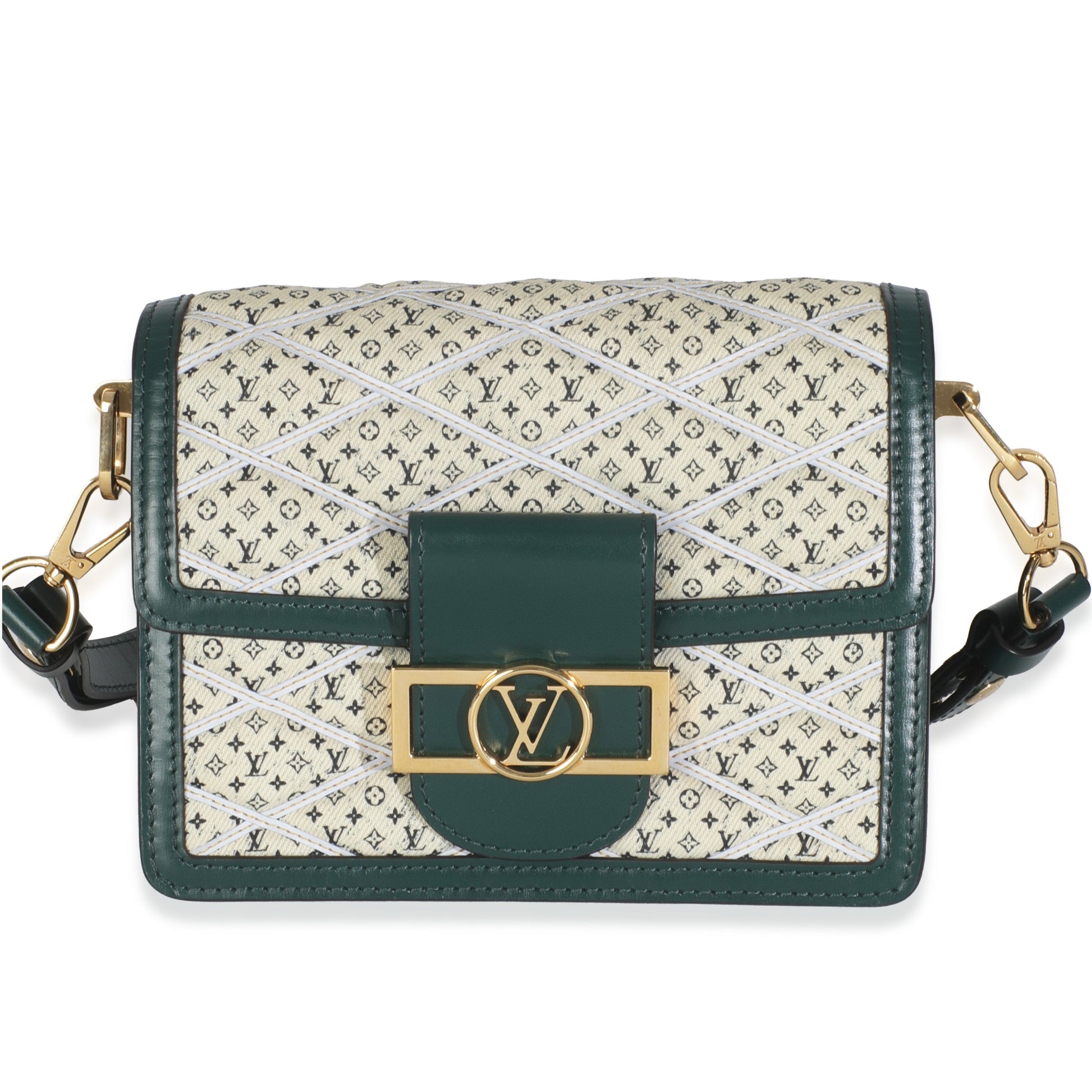 Louis Vuitton Printed Dauphine Monogram Denim Mini Bag