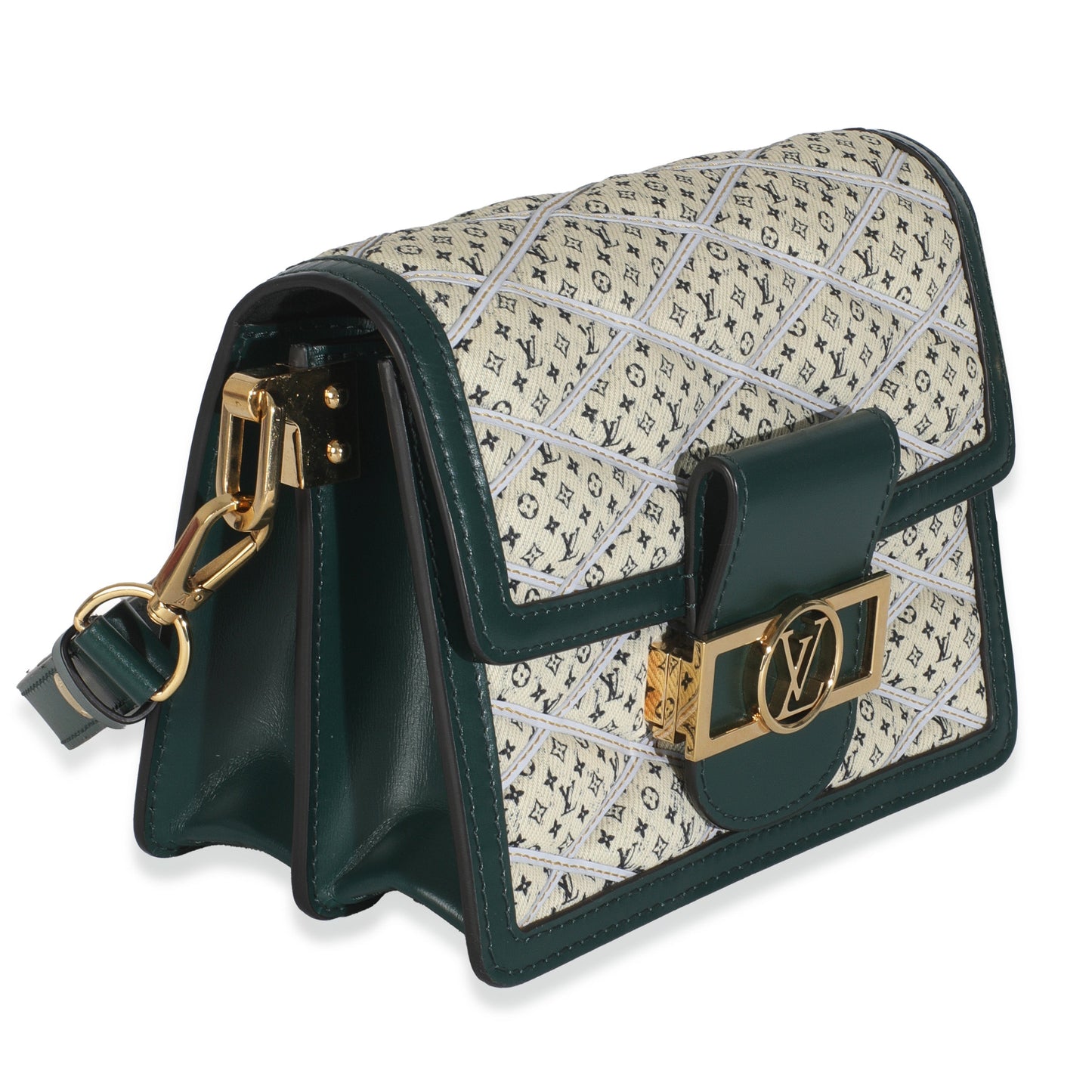 Louis Vuitton Printed Dauphine Monogram Denim Mini Bag