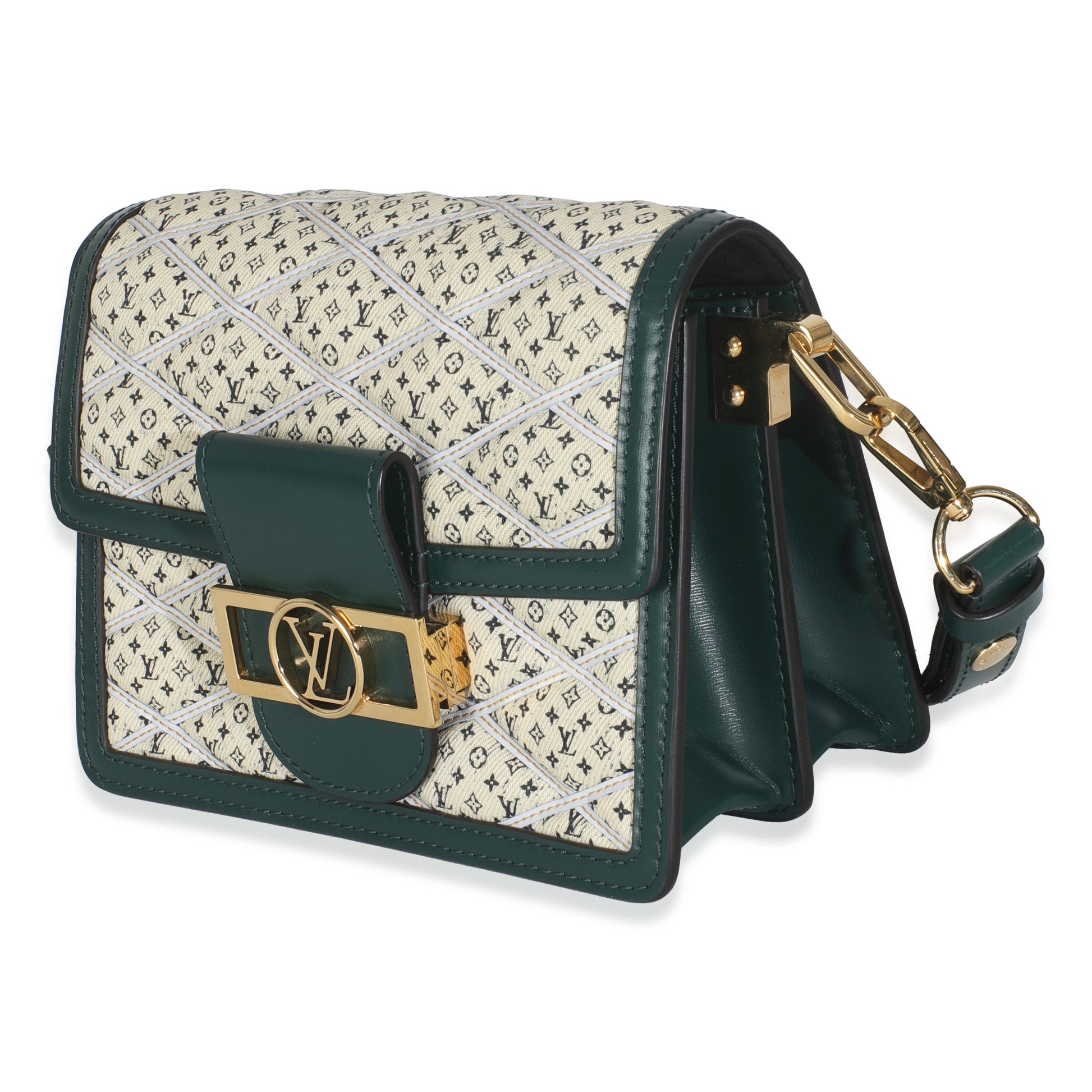 Louis Vuitton Printed Dauphine Monogram Denim Mini Bag