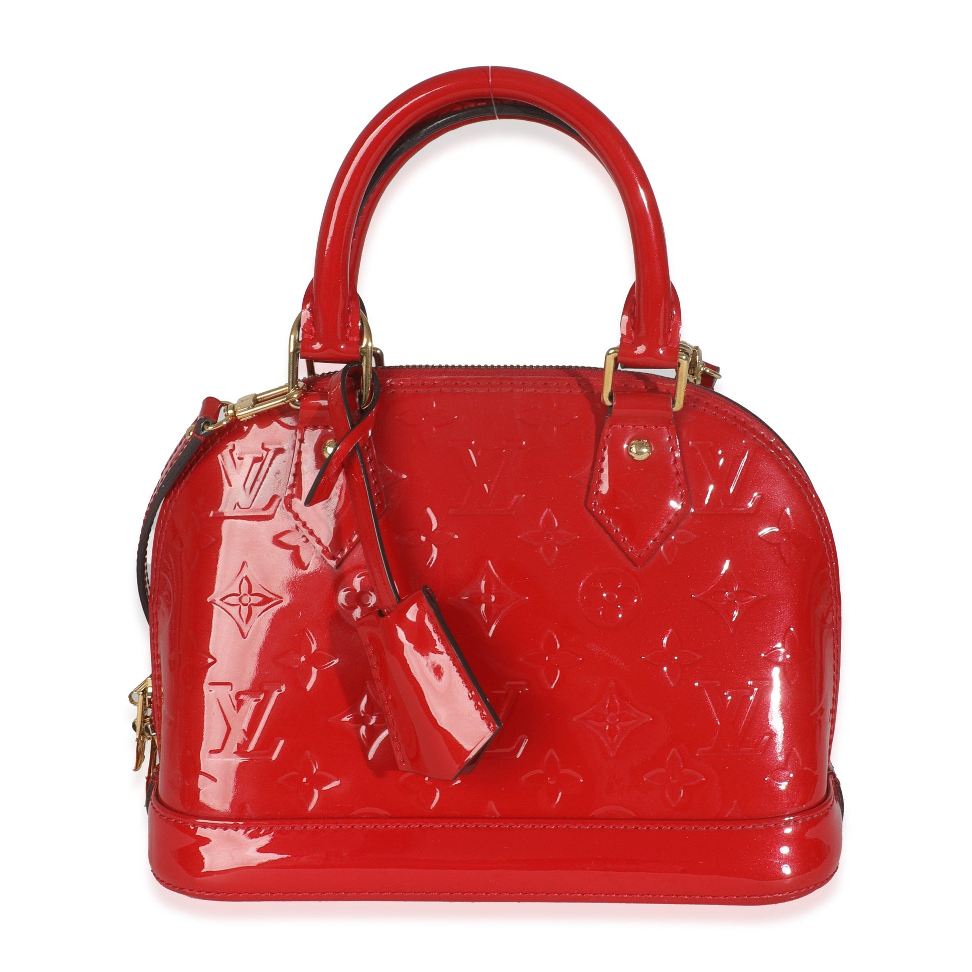Louis Vuitton Rose Indien Vernis Alma BB Handbag
