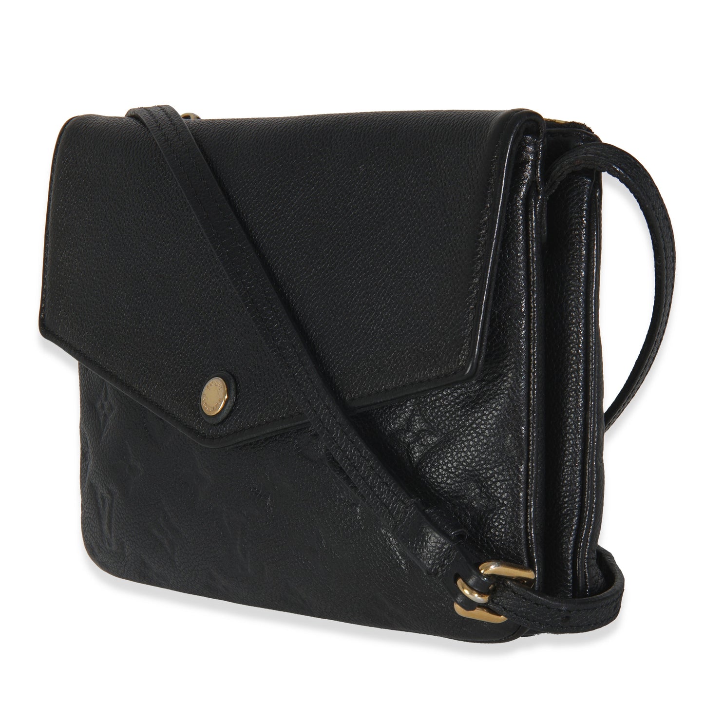 Louis Vuitton Empreinte Twice Monogram Black Handbag