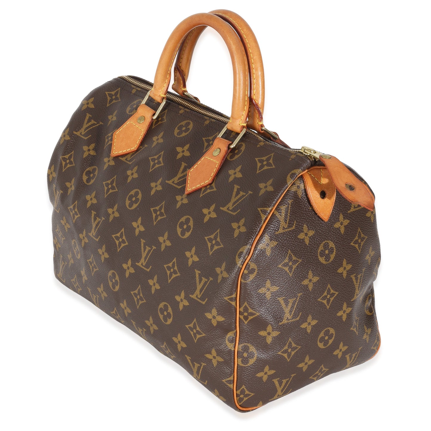 Louis Vuitton Speedy 30 Monogram Canvas Handbag 4