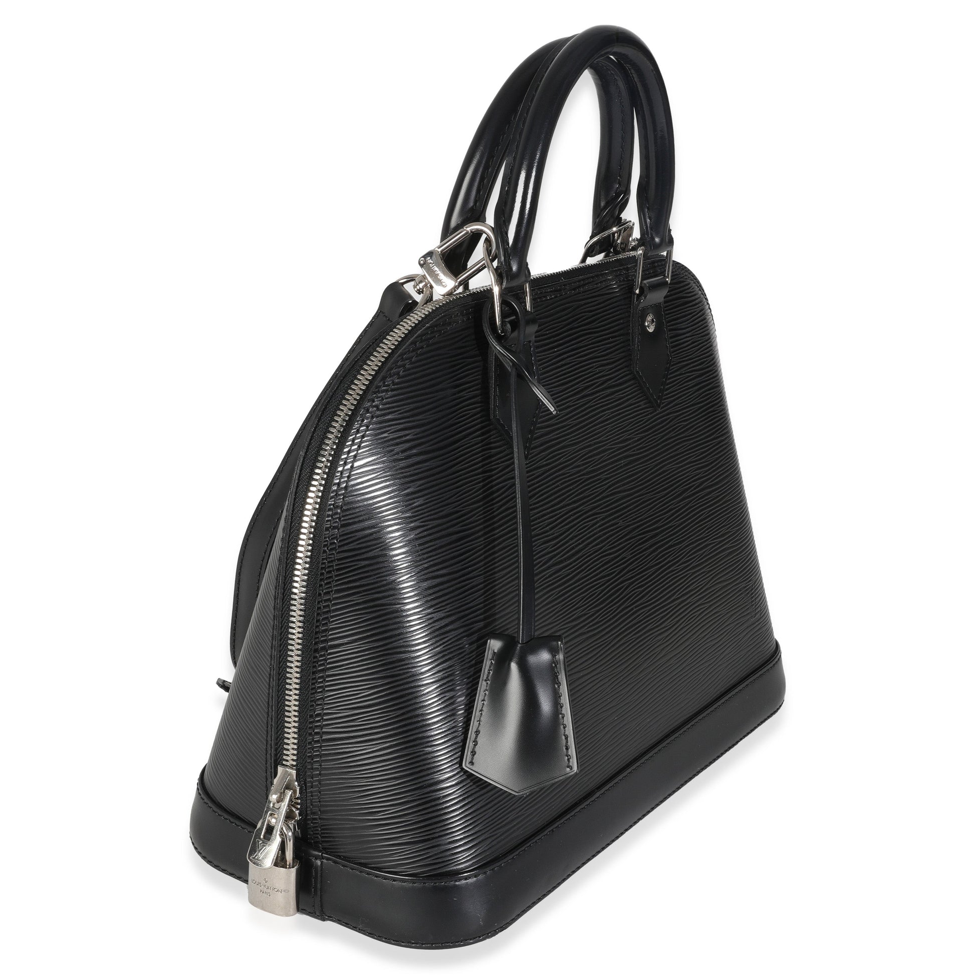 Louis Vuitton Epi Alma PM Black Handbag