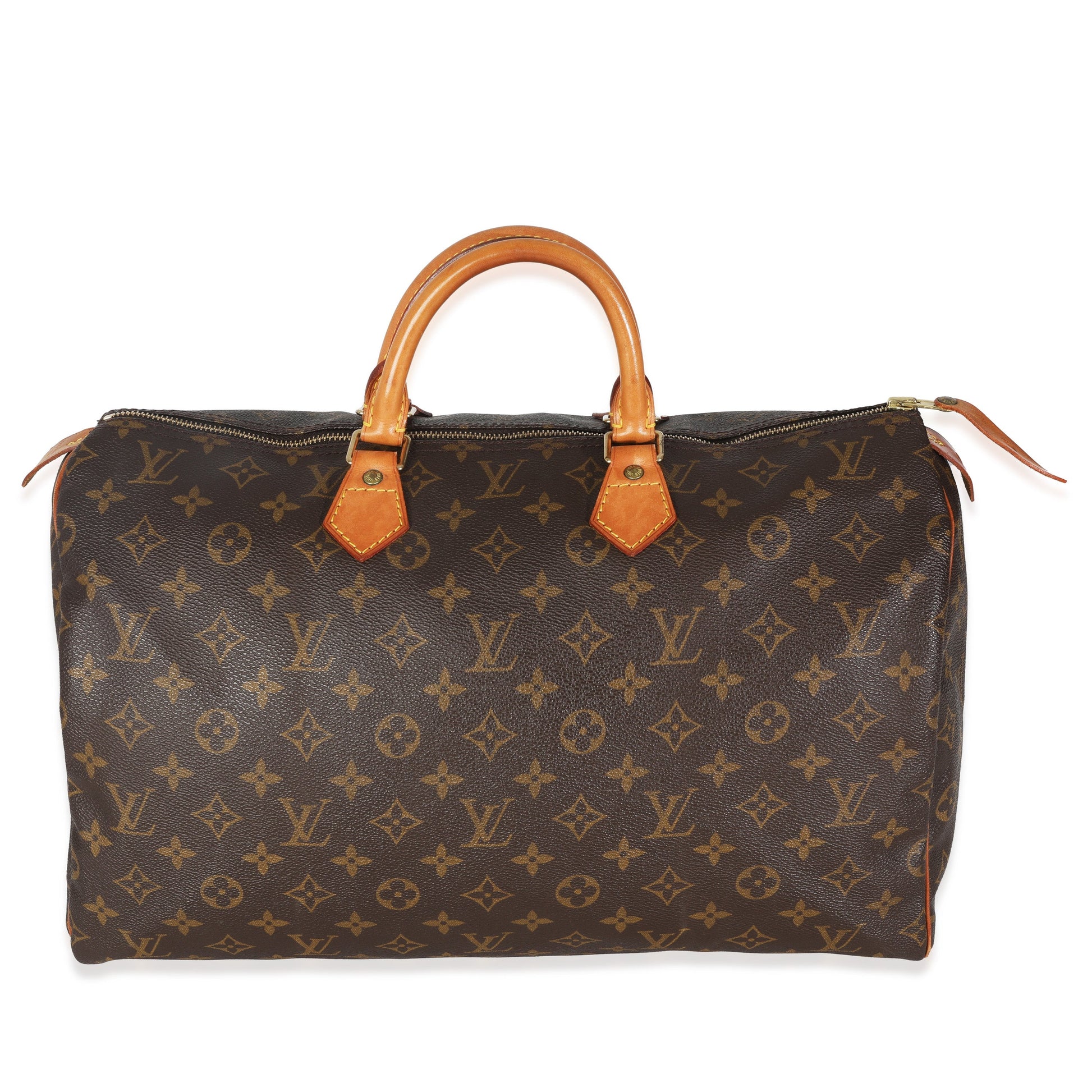 Louis Vuitton Speedy 40 Monogram Canvas Handbag 3