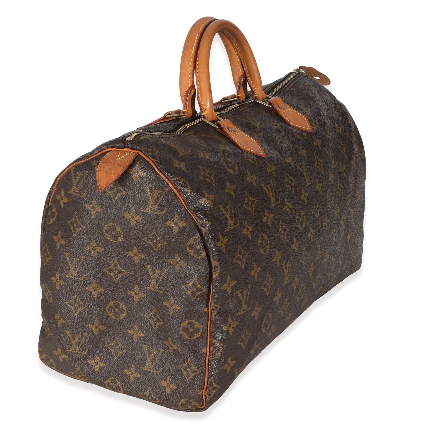 Louis Vuitton Speedy 40 Monogram Canvas Handbag 3