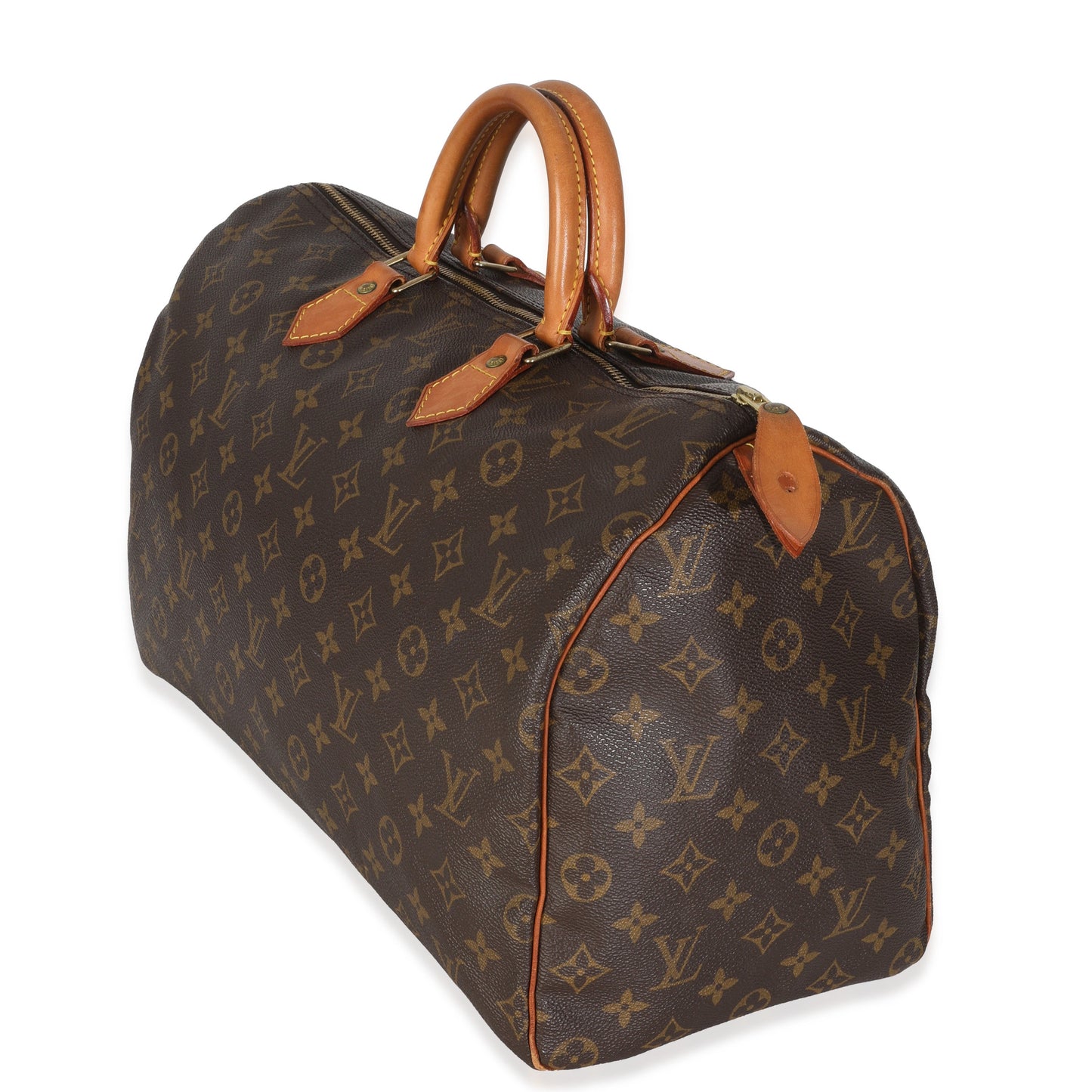 Louis Vuitton Speedy 40 Monogram Canvas Handbag 3
