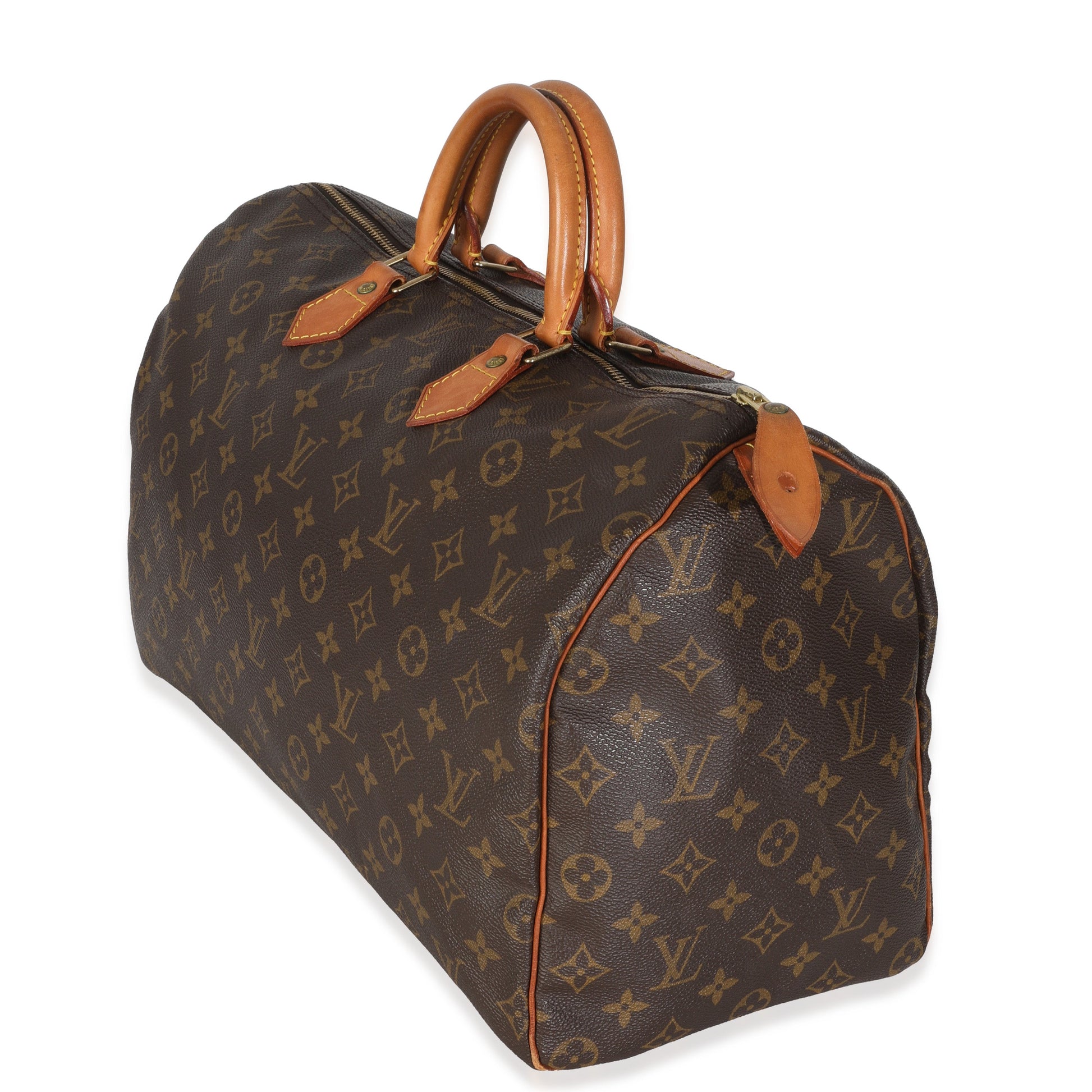 Louis Vuitton Speedy 40 Monogram Canvas Handbag 3