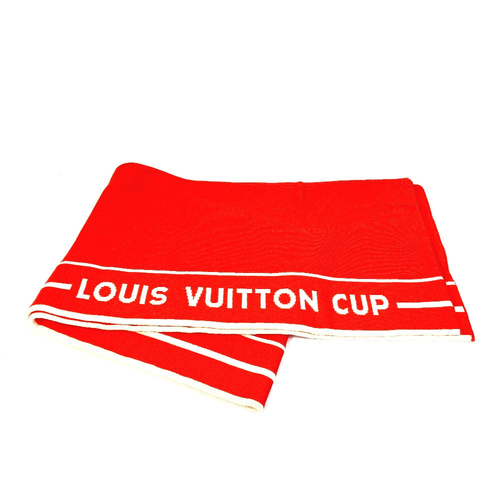 Louis Vuitton Scarf Cashmere cup Cotton Orange