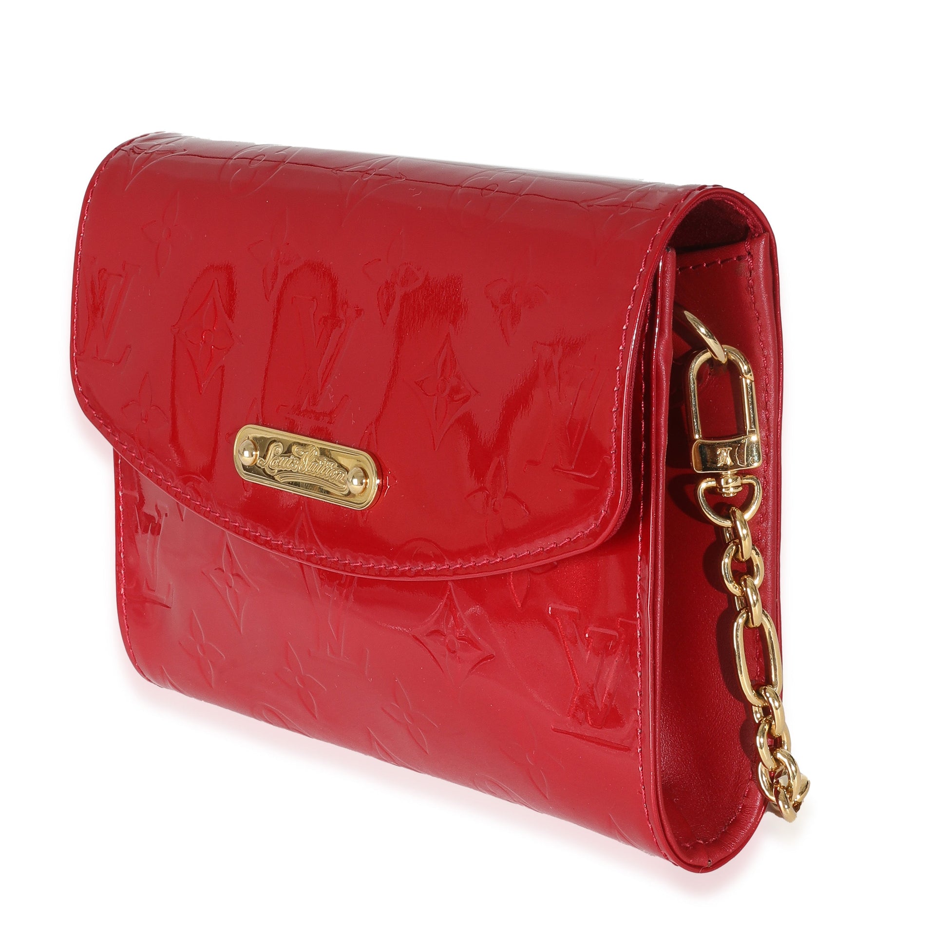 Louis Vuitton Pomme DAmour Vernis Bel Air Monogram Handbag