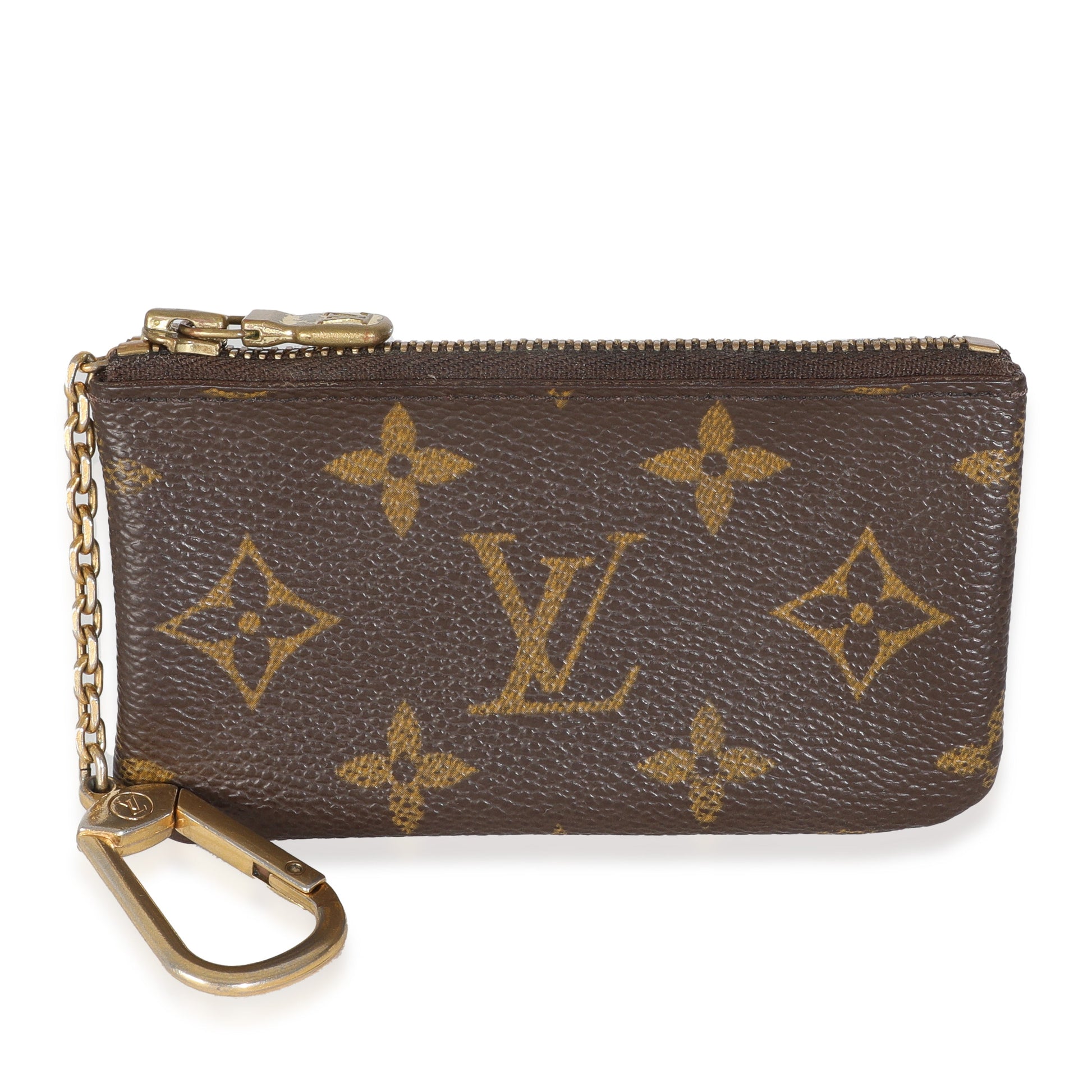 Louis Vuitton Key Pouch Monogram Canvas Handbag 3