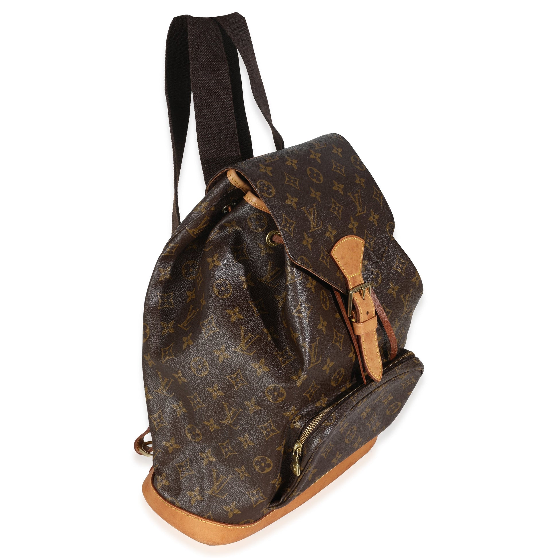 Louis Vuitton Montsouris MM Monogram Canvas Handbag