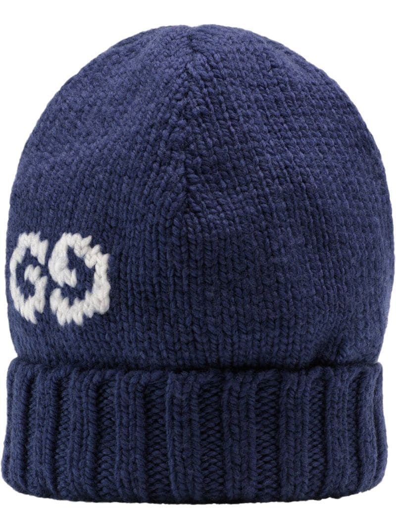 Gucci - GG detail beanie - men - Wool - M, L - Blue