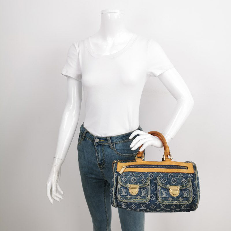 Louis Vuitton Denim Neo Speedy Boston Travel Bag Bag 3