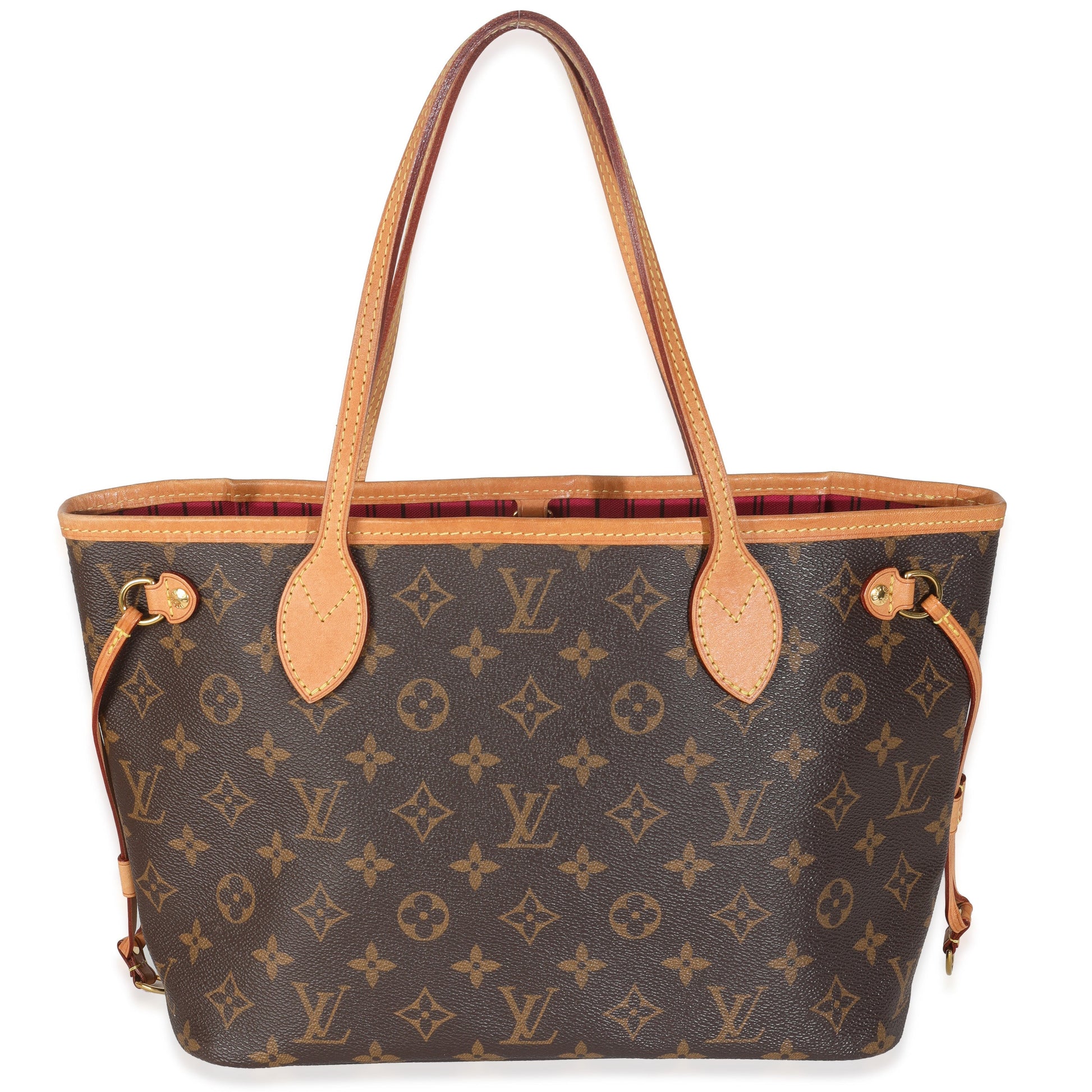 Louis Vuitton Pivoine Neverfull PM Monogram Canvas Tote Bag