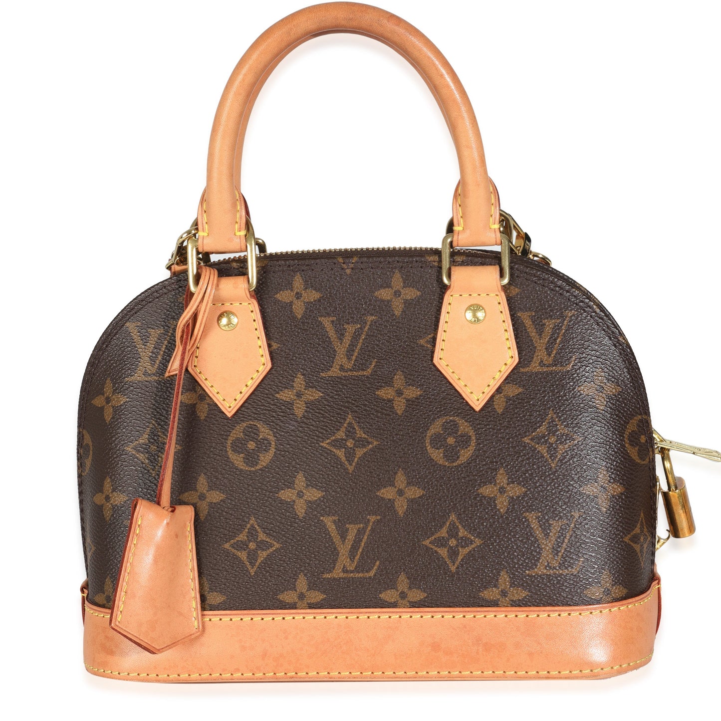 Louis Vuitton Alma BB Monogram Canvas Handbag
