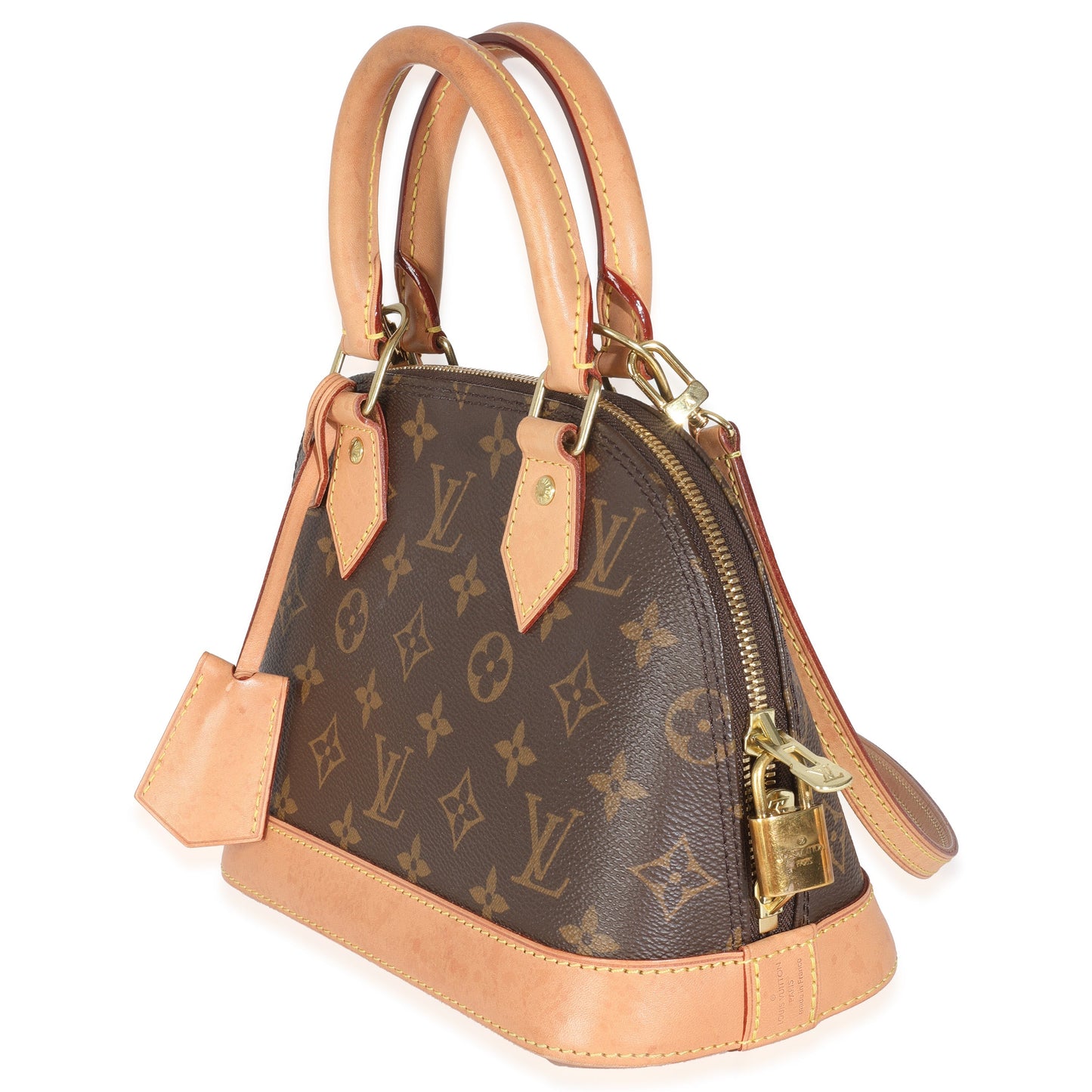 Louis Vuitton Alma BB Monogram Canvas Handbag