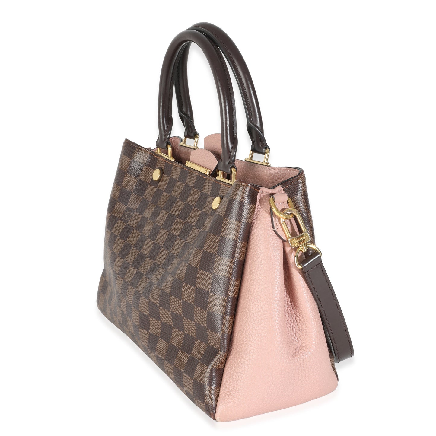 Louis Vuitton Magnolia Damier Ebene Brittany Canvas Handbag