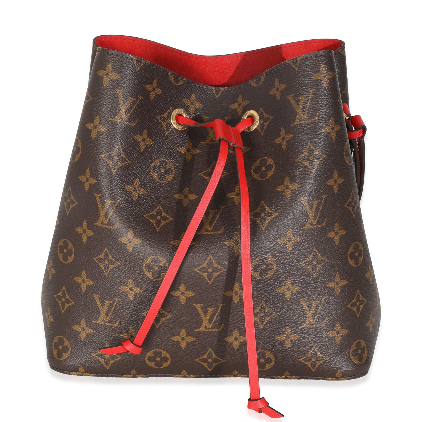 Louis Vuitton Coquelicot Neonoe MM Monogram Canvas Handbag