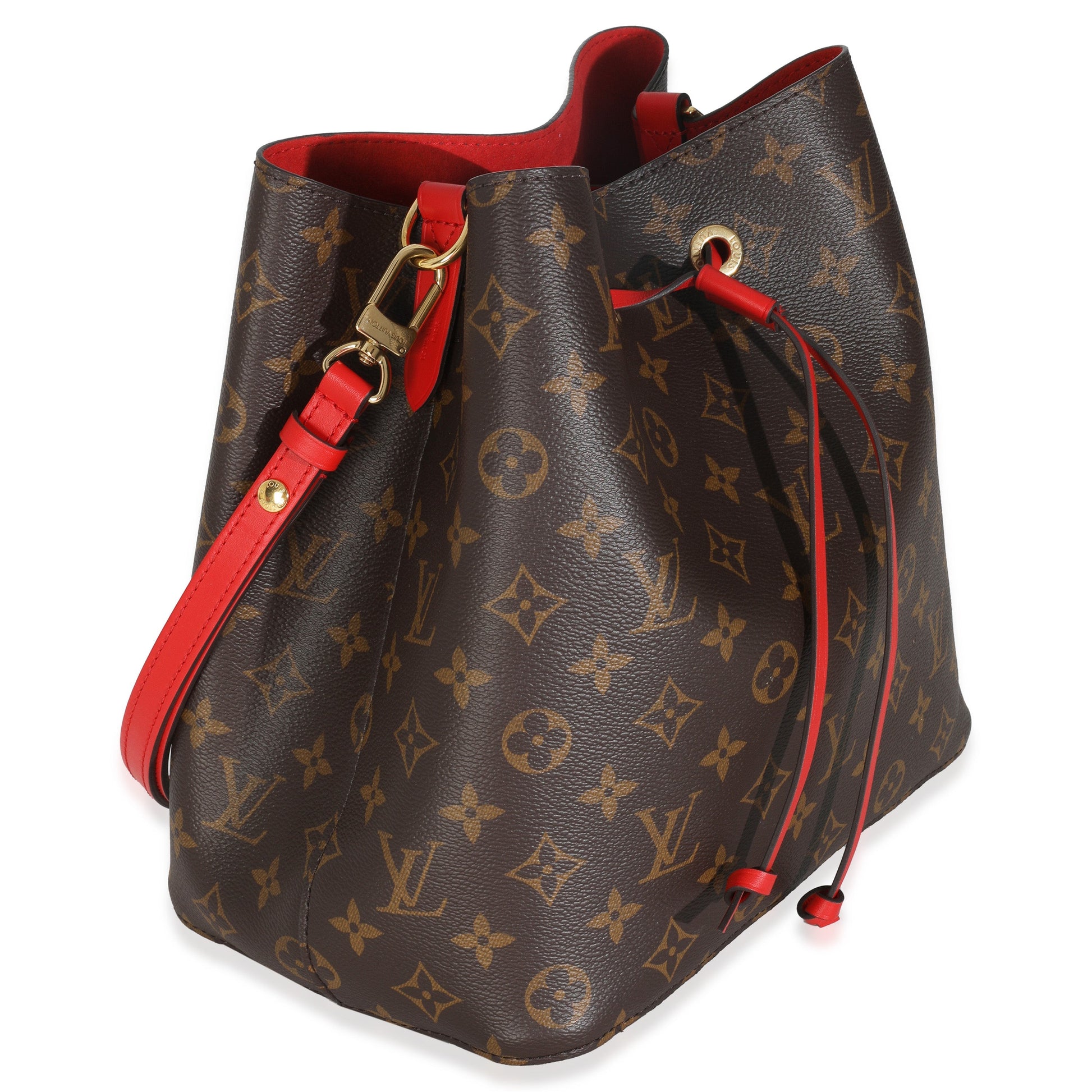 Louis Vuitton Coquelicot Neonoe MM Monogram Canvas Handbag