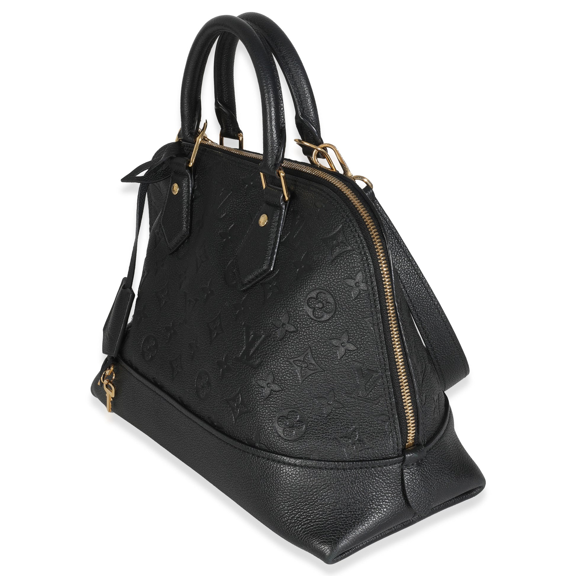 Louis Vuitton Empreinte Neo Alma PM Monogram Black Handbag