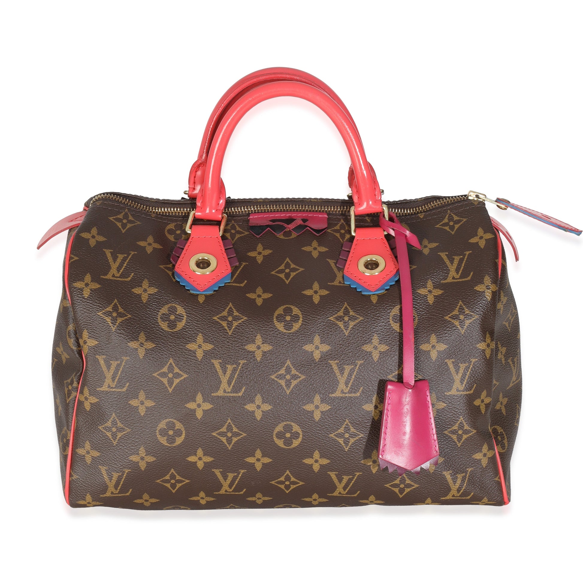 Louis Vuitton Flamingo Totem Speedy 30 Monogram Canvas Tote Bag