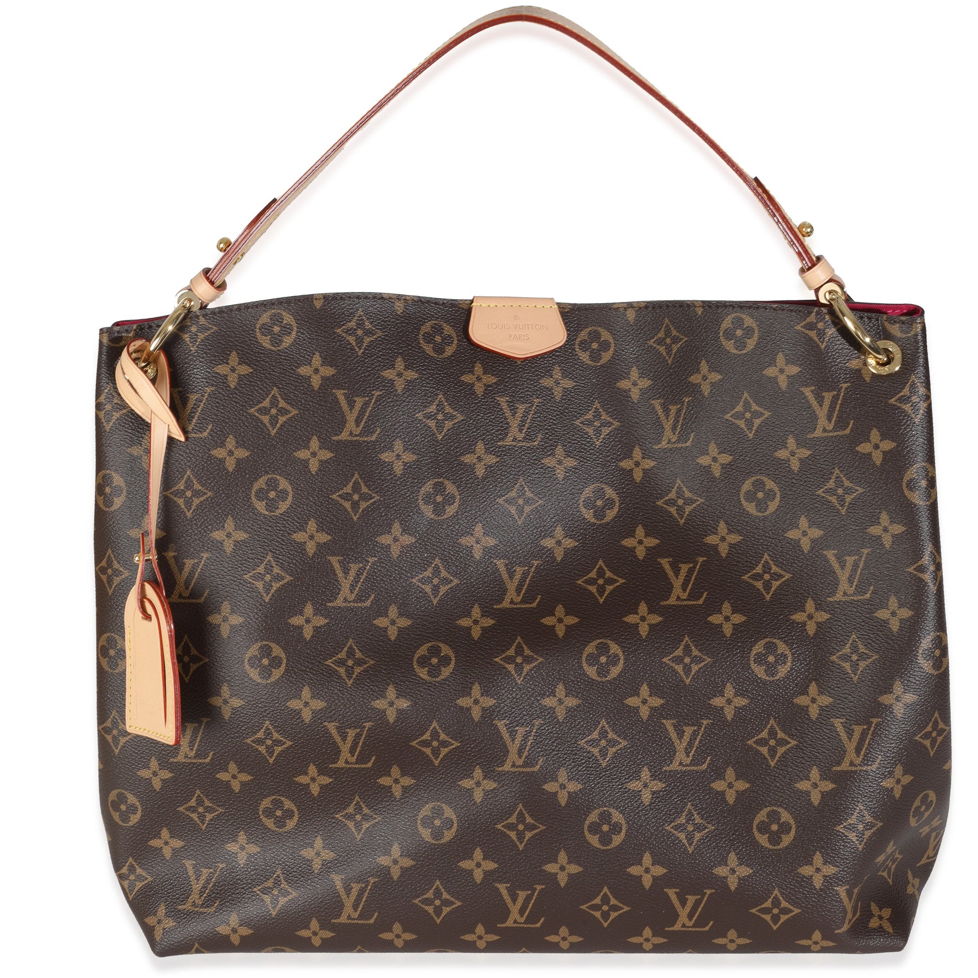 Louis Vuitton Graceful MM Monogram Canvas Handbag 6
