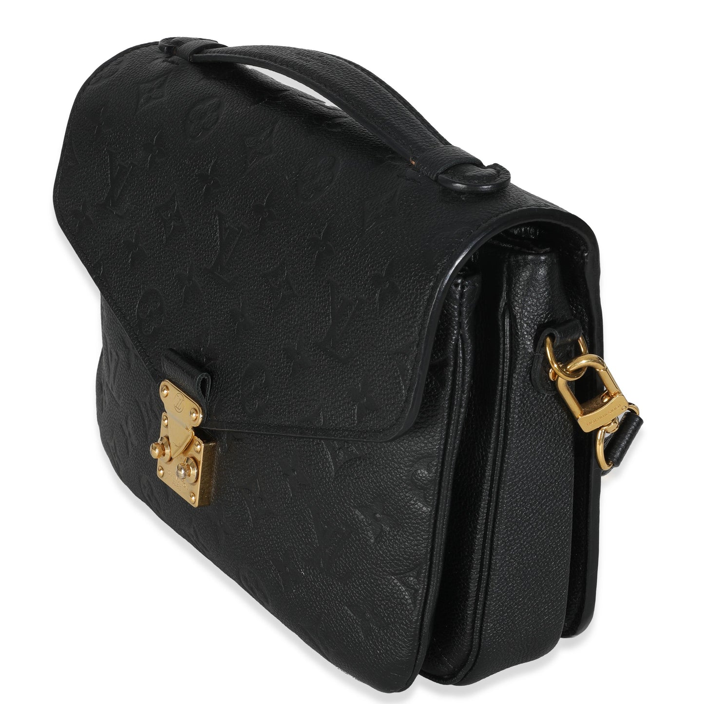 Louis Vuitton Empreinte Pochette Metis Monogram Black Clutch Bag 5