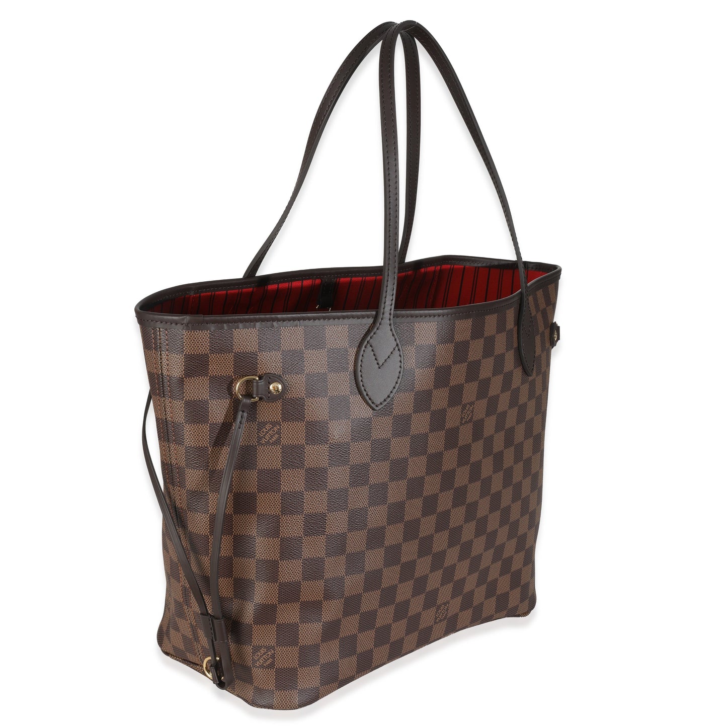Louis Vuitton Damier Ebene Neverfull MM Canvas Tote Bag 7