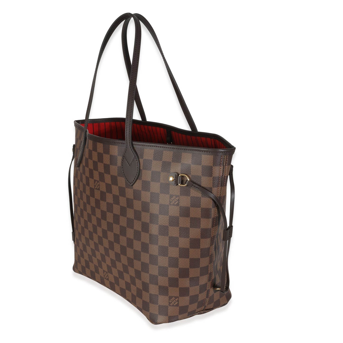 Louis Vuitton Damier Ebene Neverfull MM Canvas Tote Bag 7