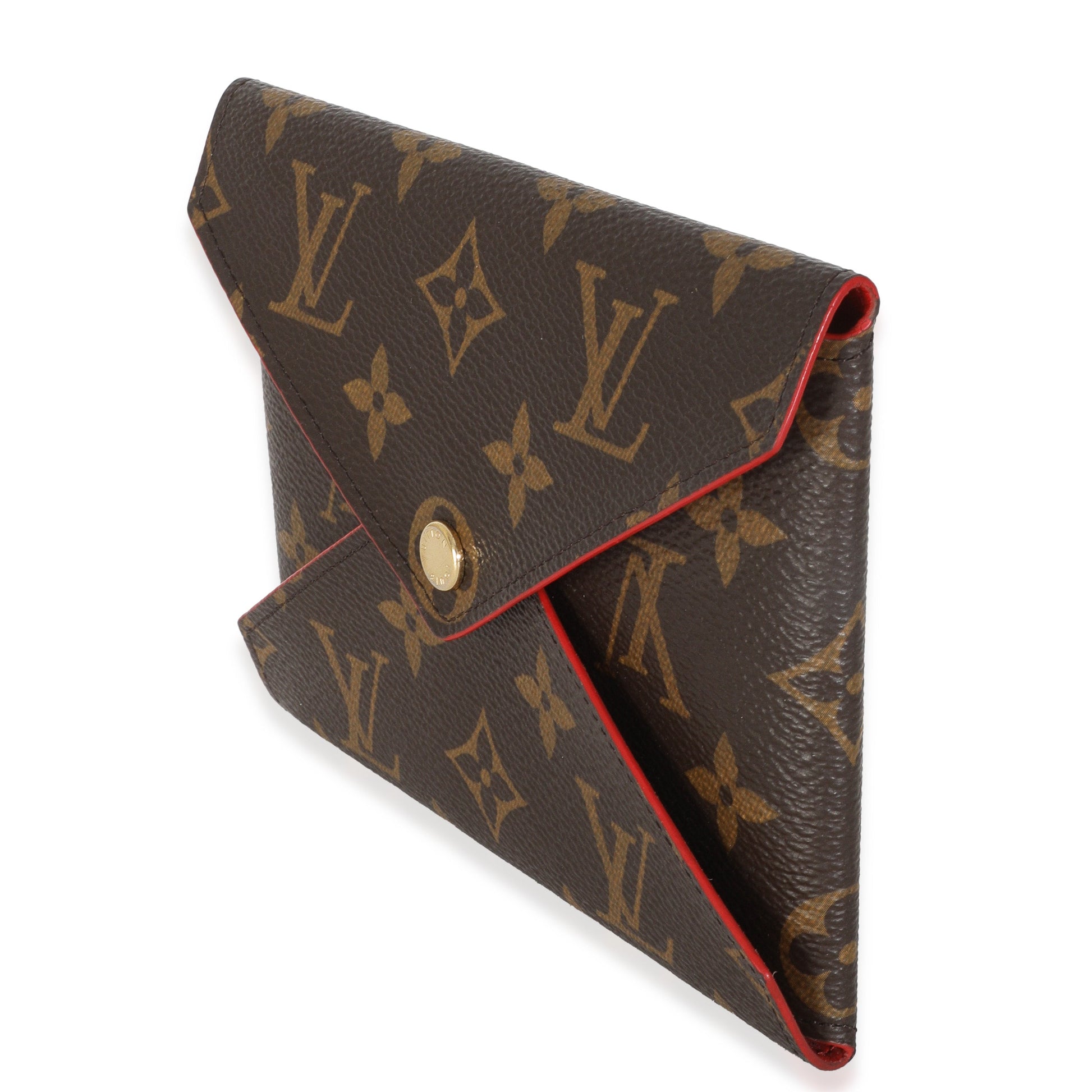 Louis Vuitton Kirigami Pochette Insert Monogram Canvas Medium Clutch Bag