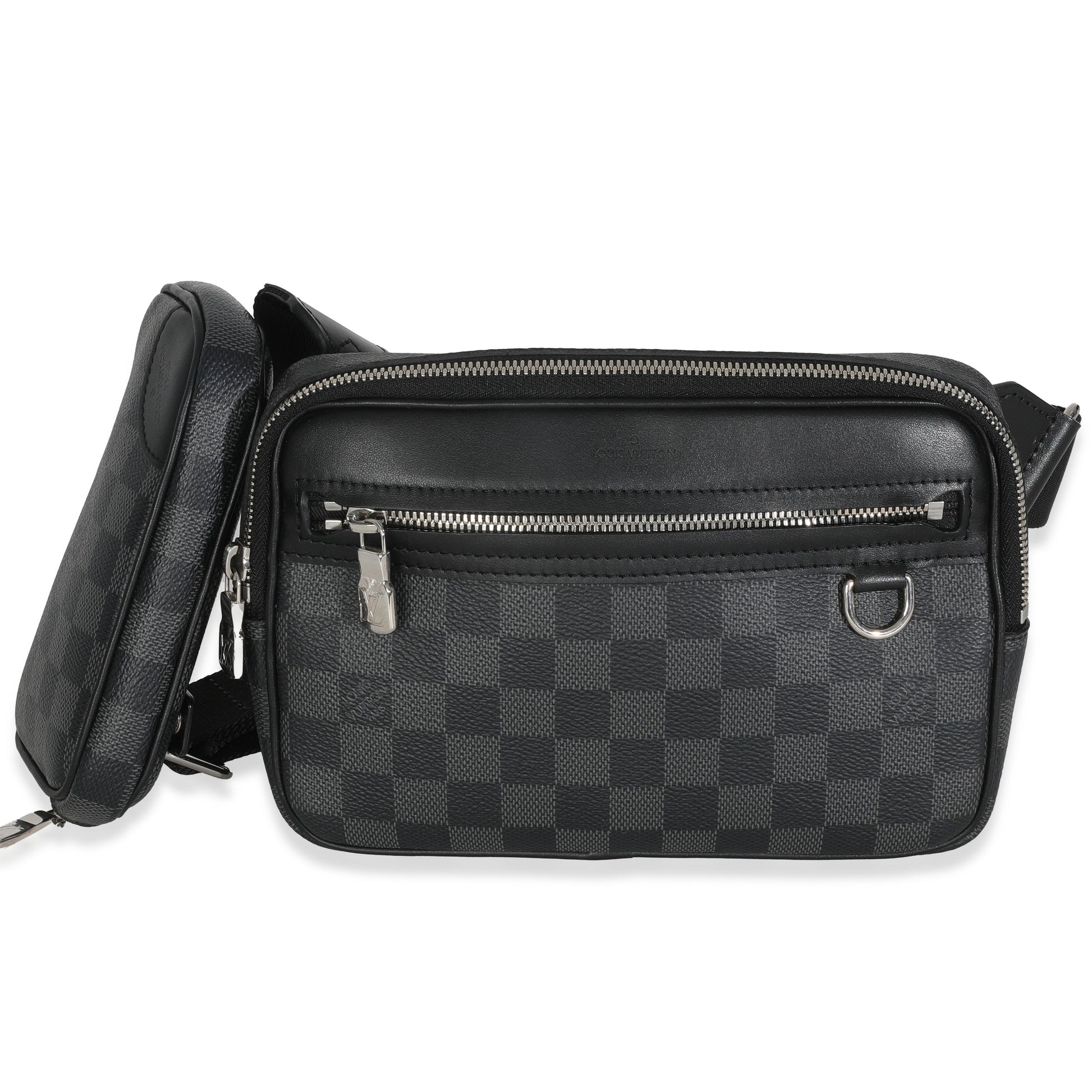 Louis Vuitton Damier Graphite Scott Messenger Canvas Crossbody Bag