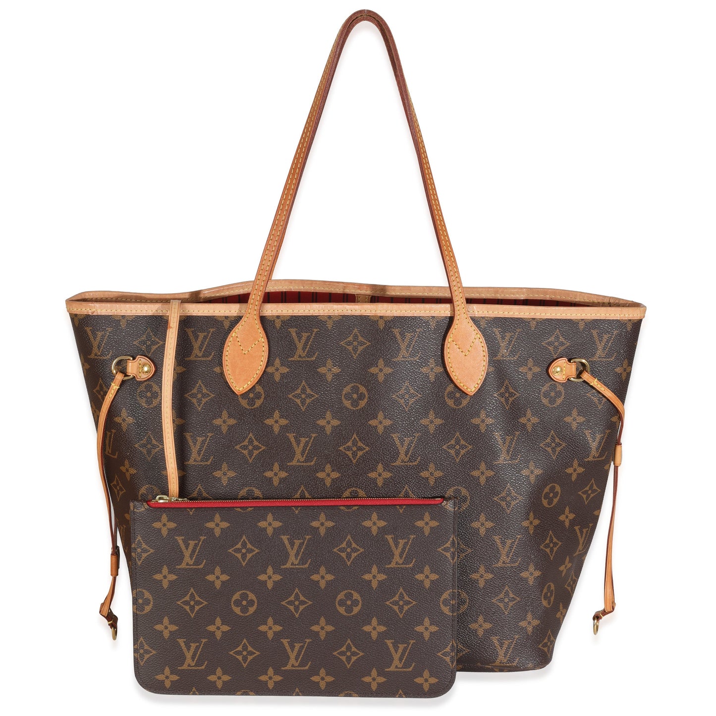 Louis Vuitton Neverfull MM Monogram Canvas Tote Bag 7