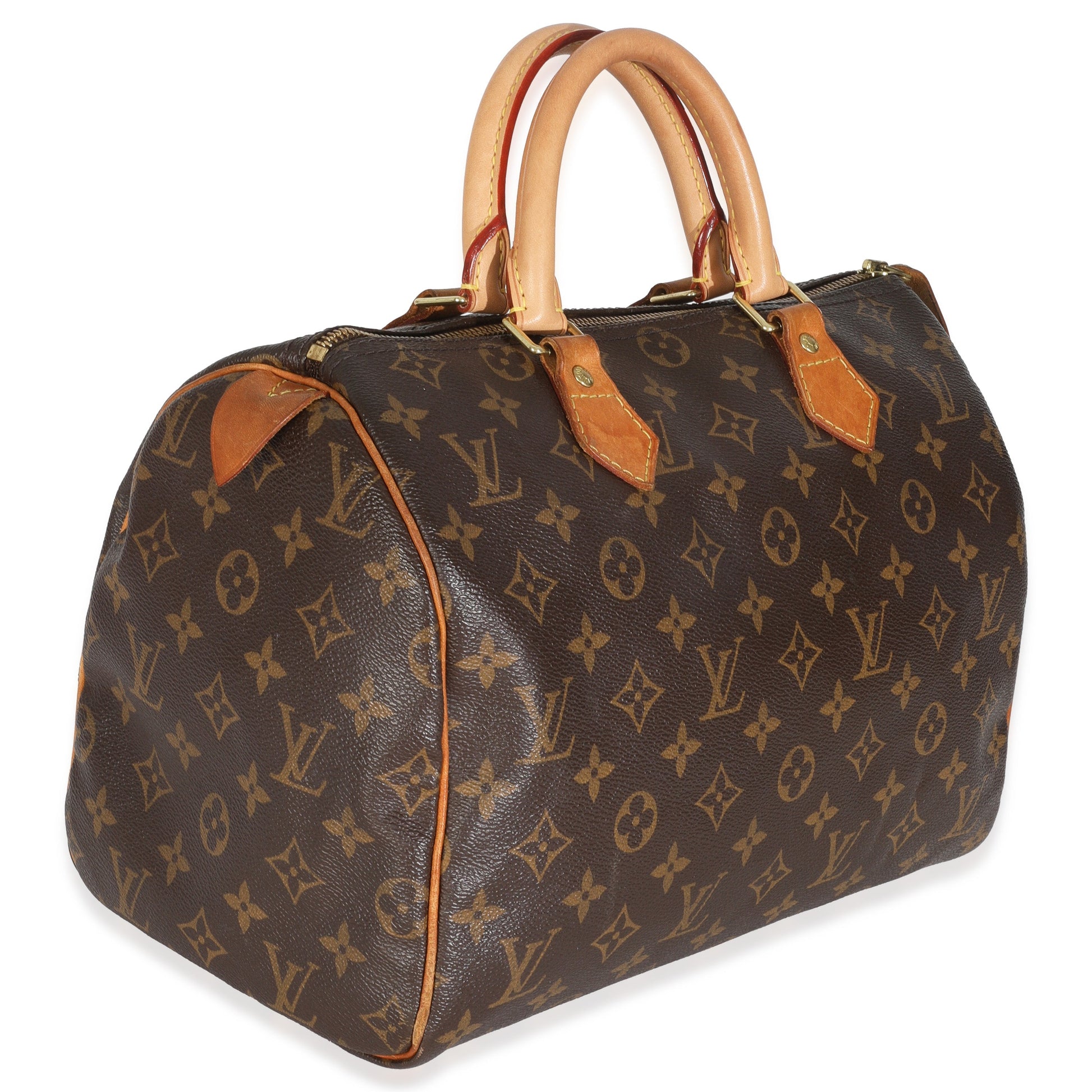 Louis Vuitton Speedy 30 Monogram Canvas Handbag 5
