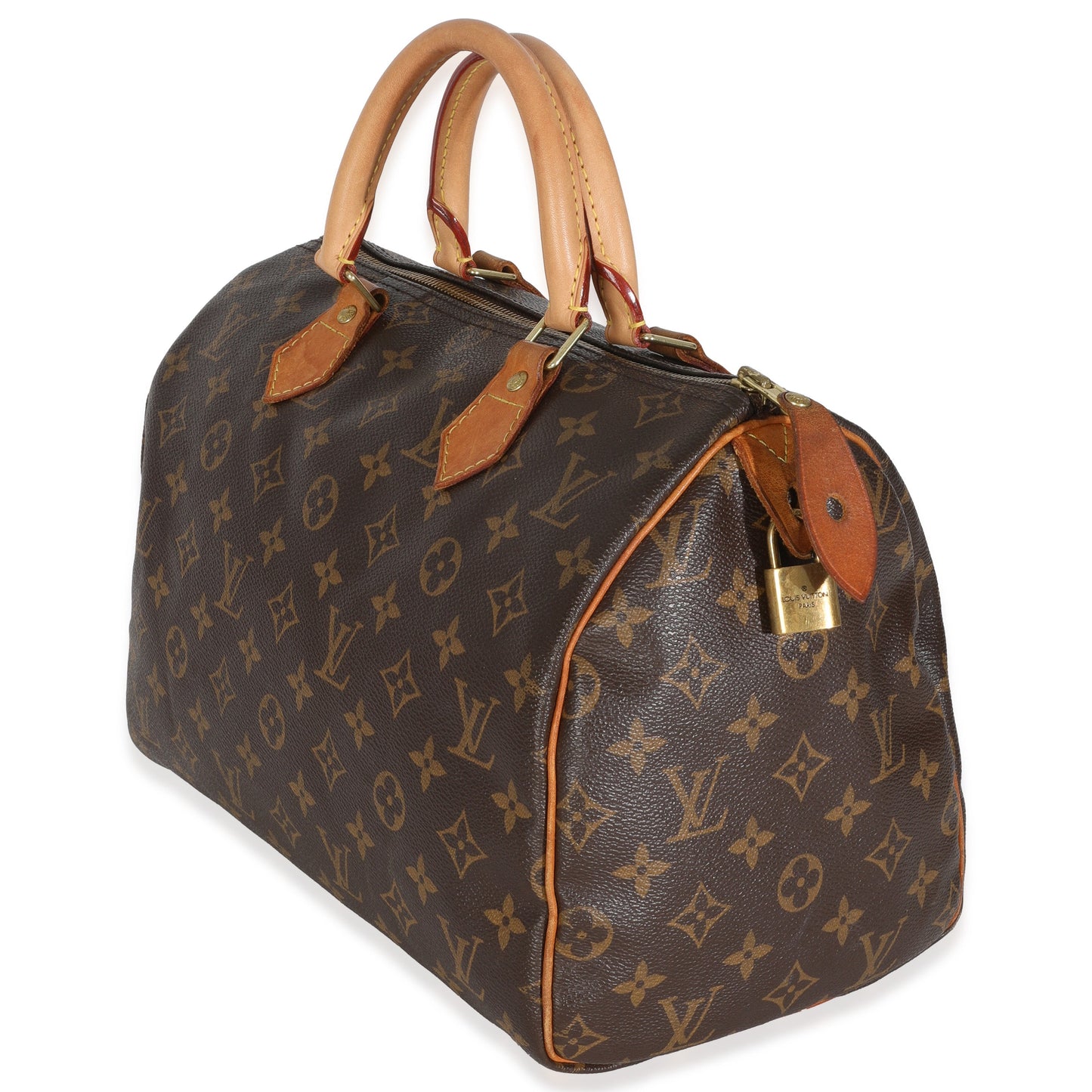 Louis Vuitton Speedy 30 Monogram Canvas Handbag 5