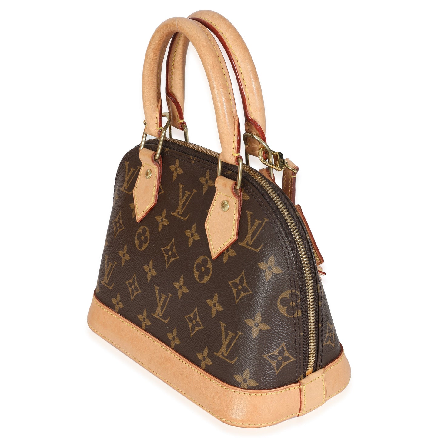 Louis Vuitton Alma BB Monogram Canvas Handbag Alma Bb