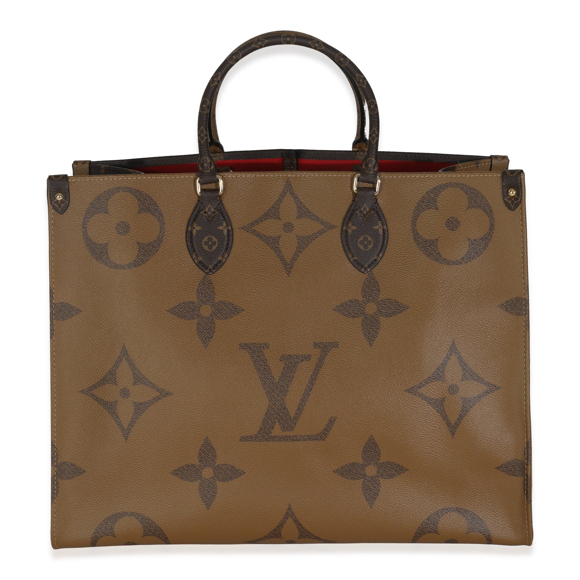 Louis Vuitton Giant Reverse Onthego GM Monogram Canvas Handbag